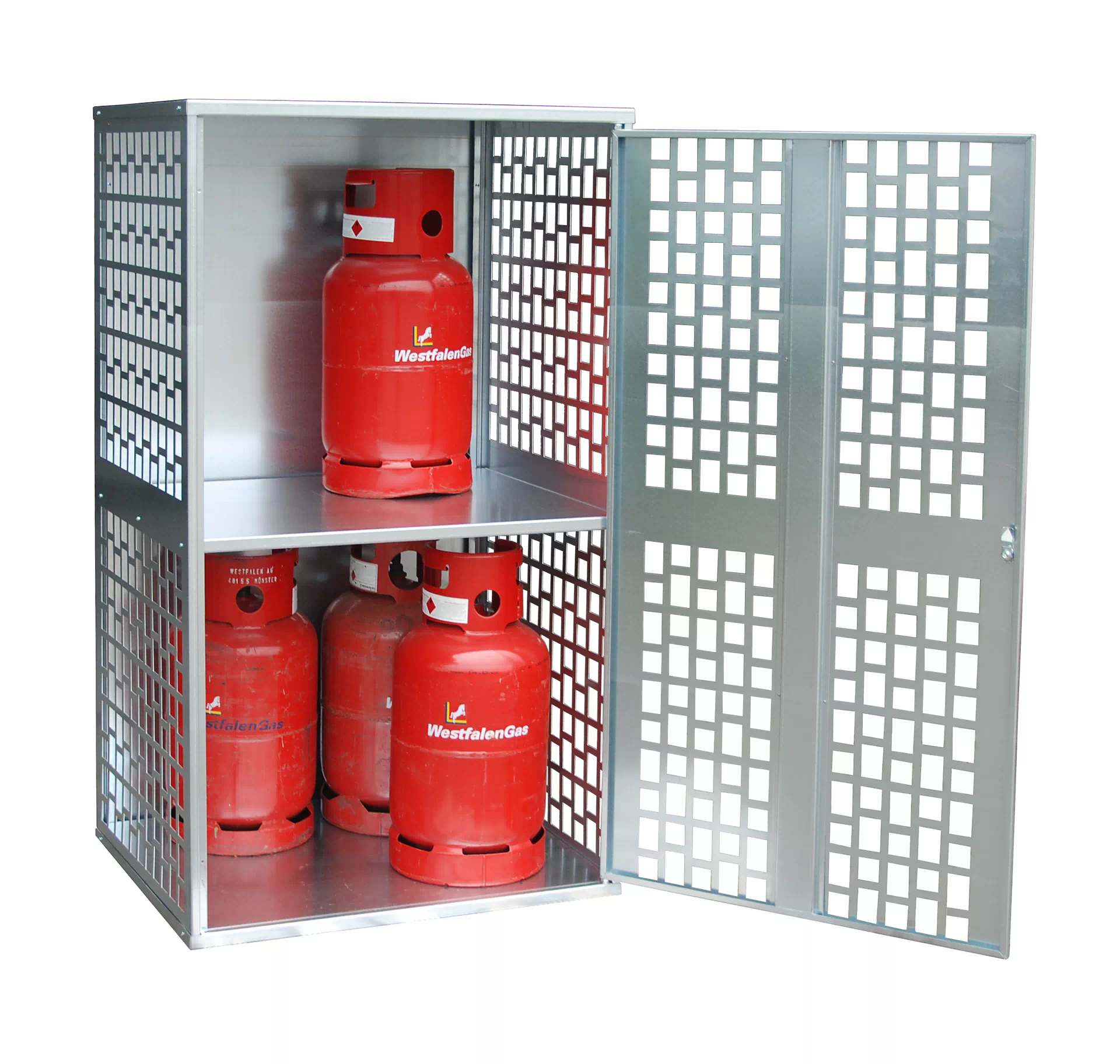 Gasflaschen-Depot GFD-L 1, verzinkt