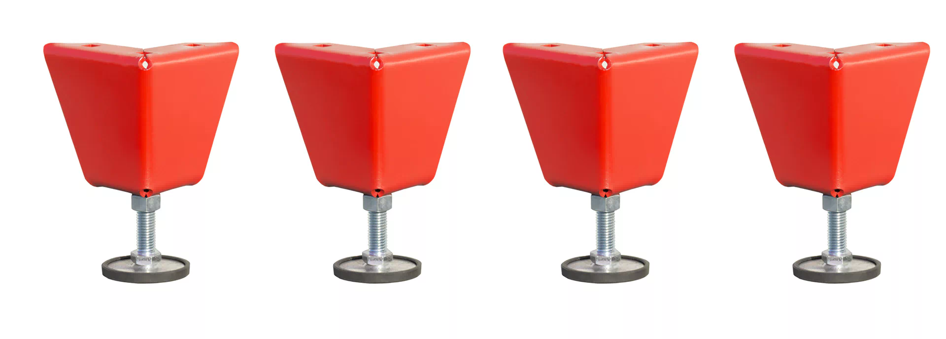 Höhenverstellbare Füße (Set, 4 Stück)