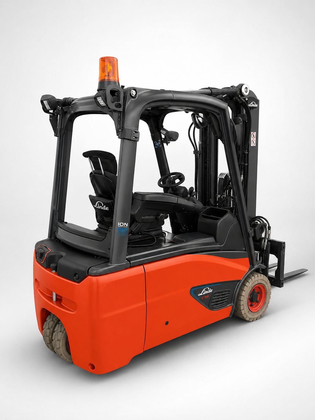 Linde E 16 L Elektrostapler – Baujahr 2019, 8.780 Betriebsstunden, sehr gute Ausstattung
