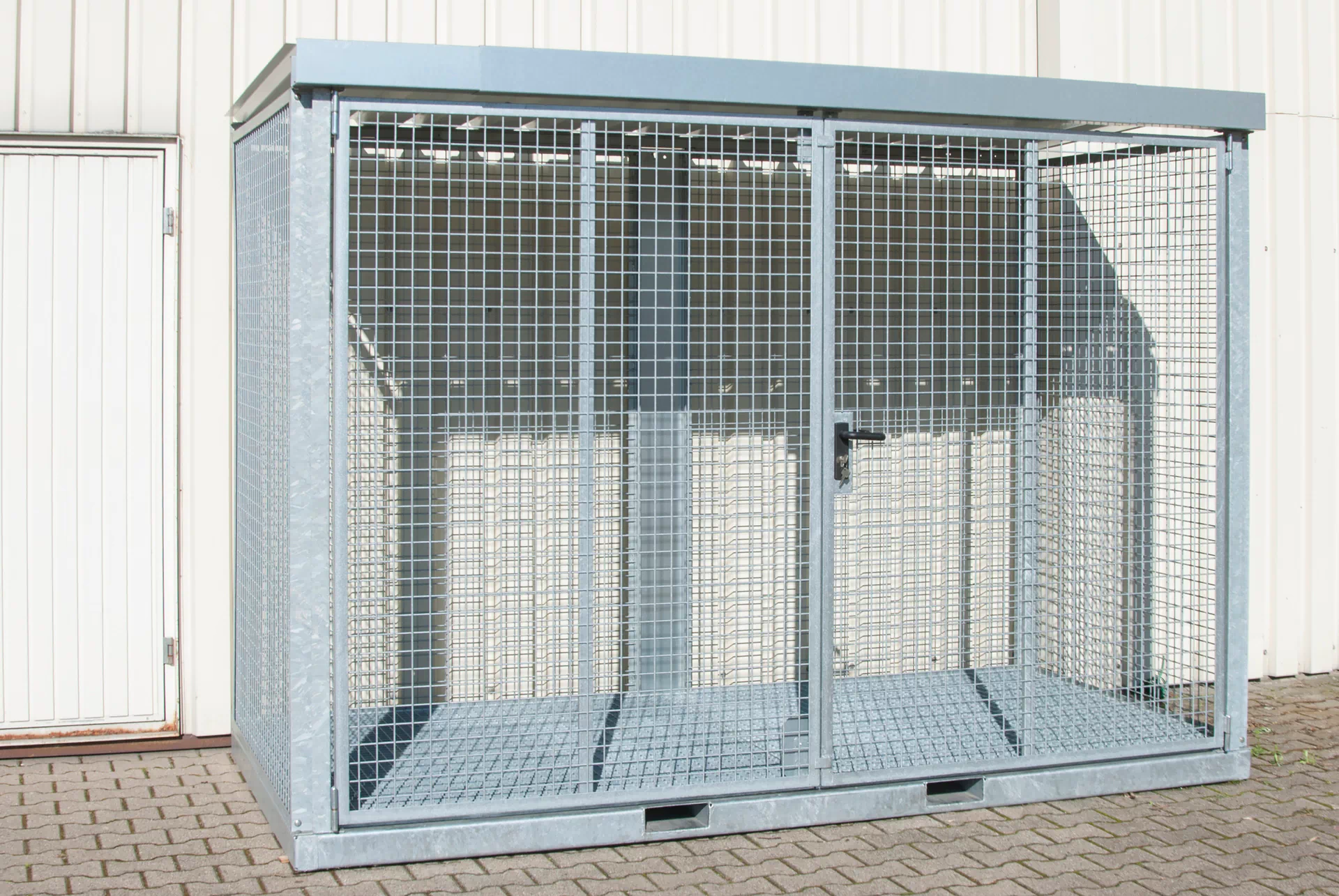 Gasflaschen-Container GFC-E/G M4, feuerverzinkt