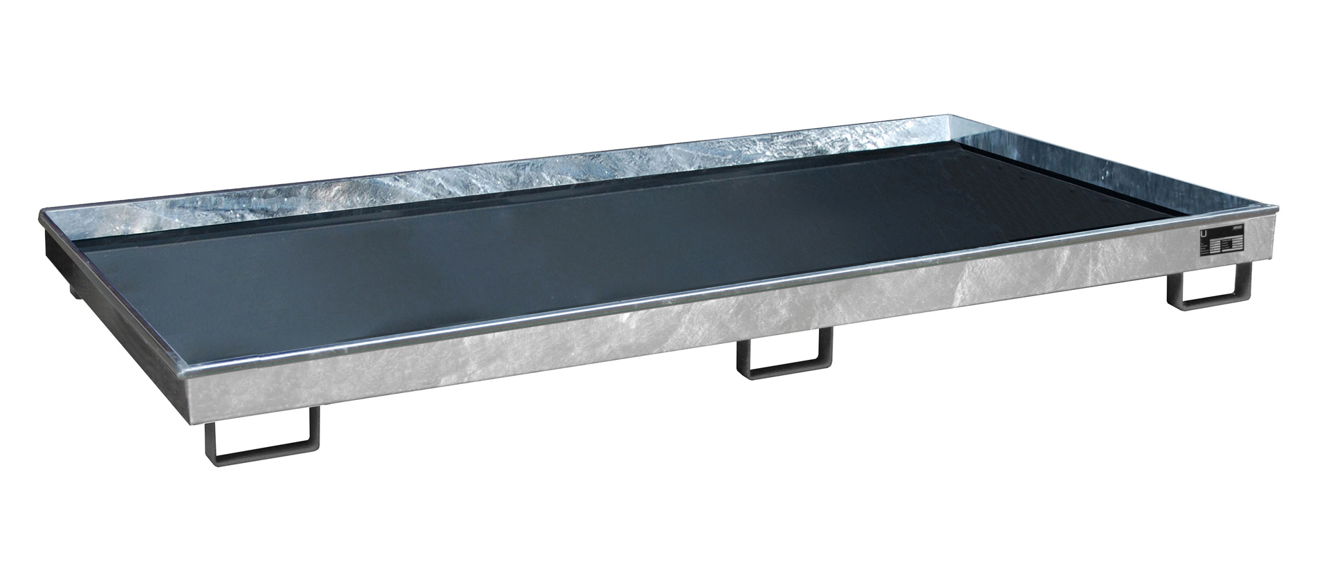 Regalwanne mit PE-Einsatz Regalwanne RW 2700-1 PE, feuerverzinkt