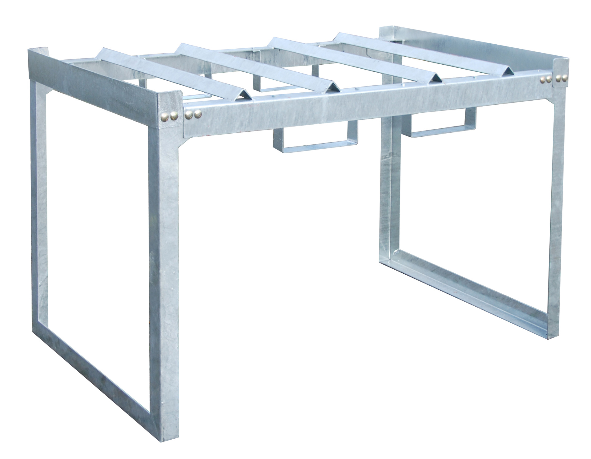 Fass- und Kleingebinderegal FRE-2/M, feuerverzinkt