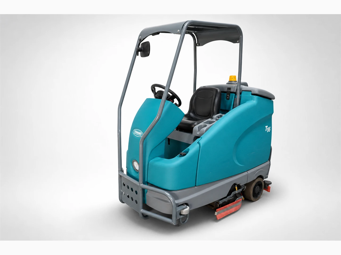 Tennant T16 Walzenausführung mit Fahrerschutzdach – Scheuersaugmaschine – Baujahr 2016