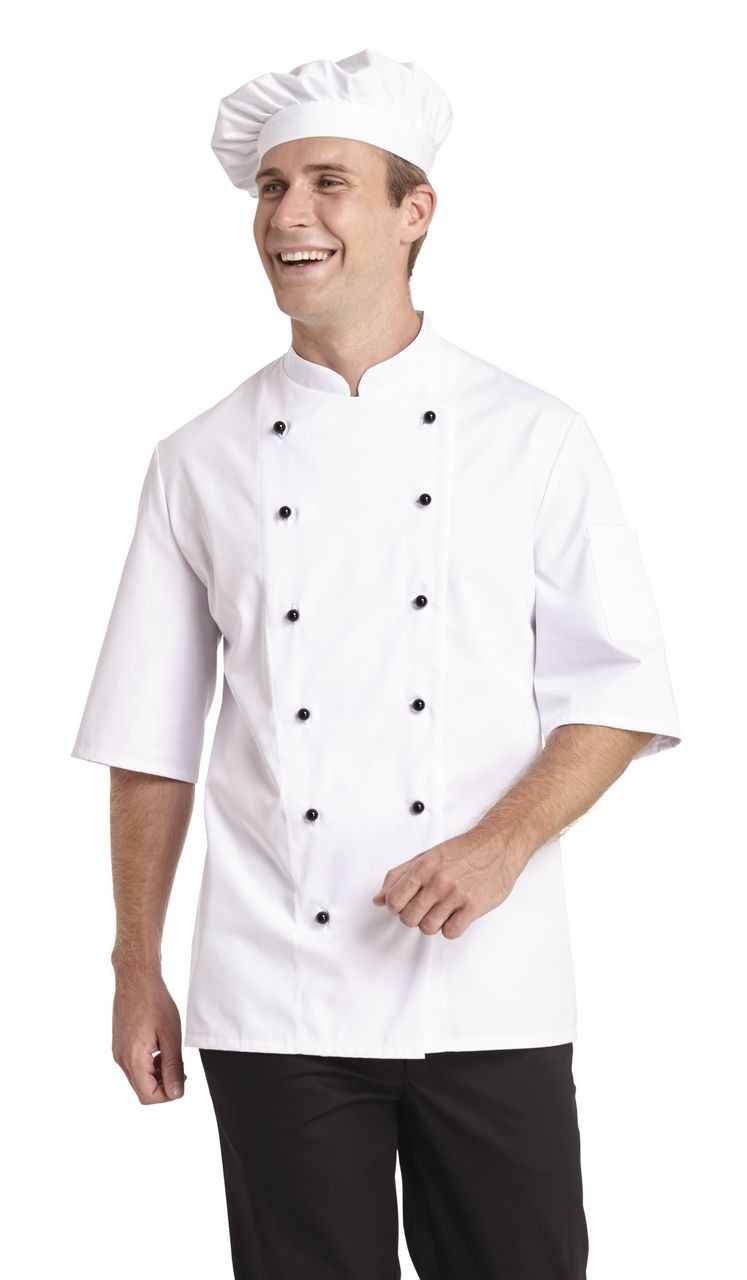 Kochjacke unisex 1/2-Arm