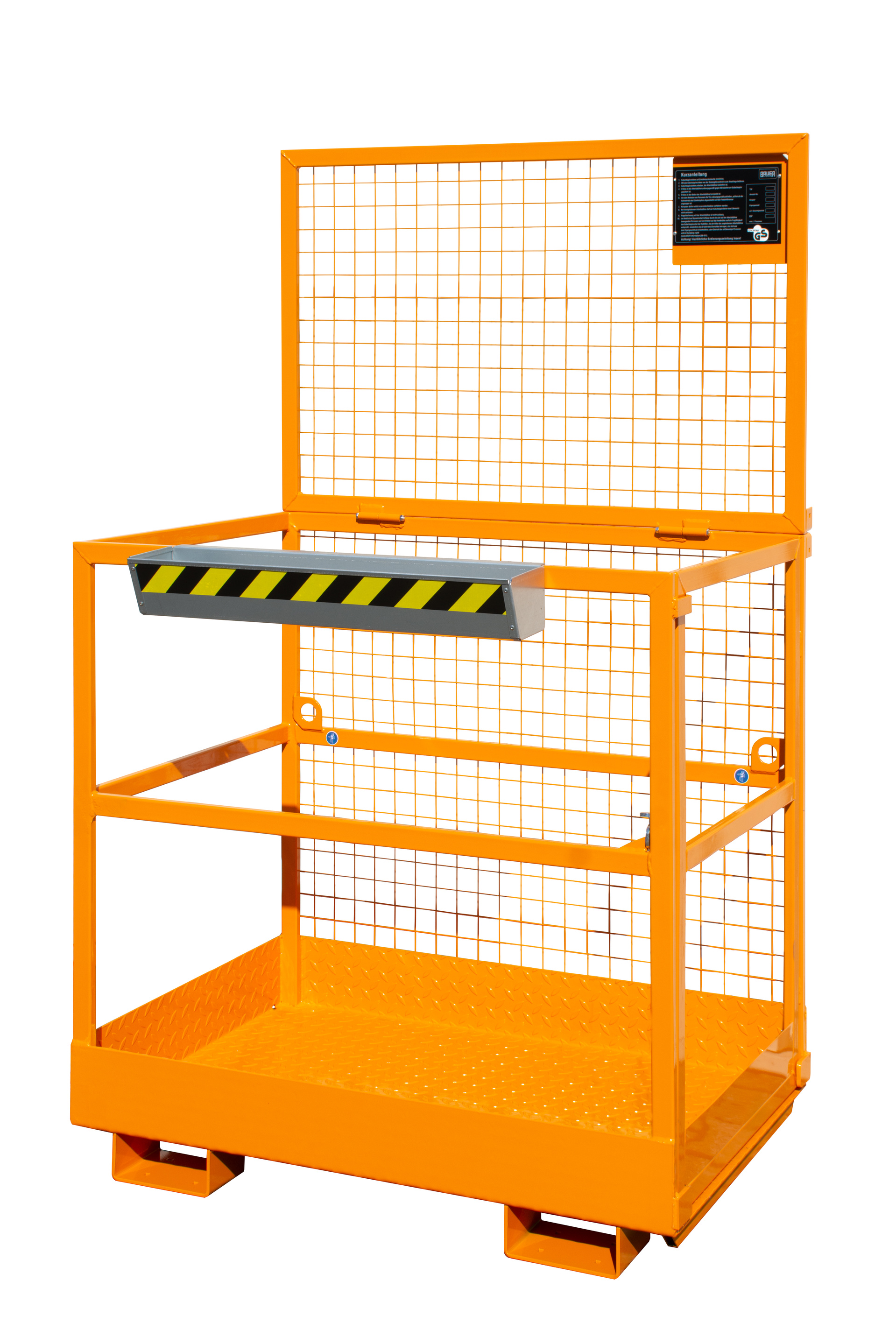 Arbeitsbühne MB-D, lackiert, Gelborange