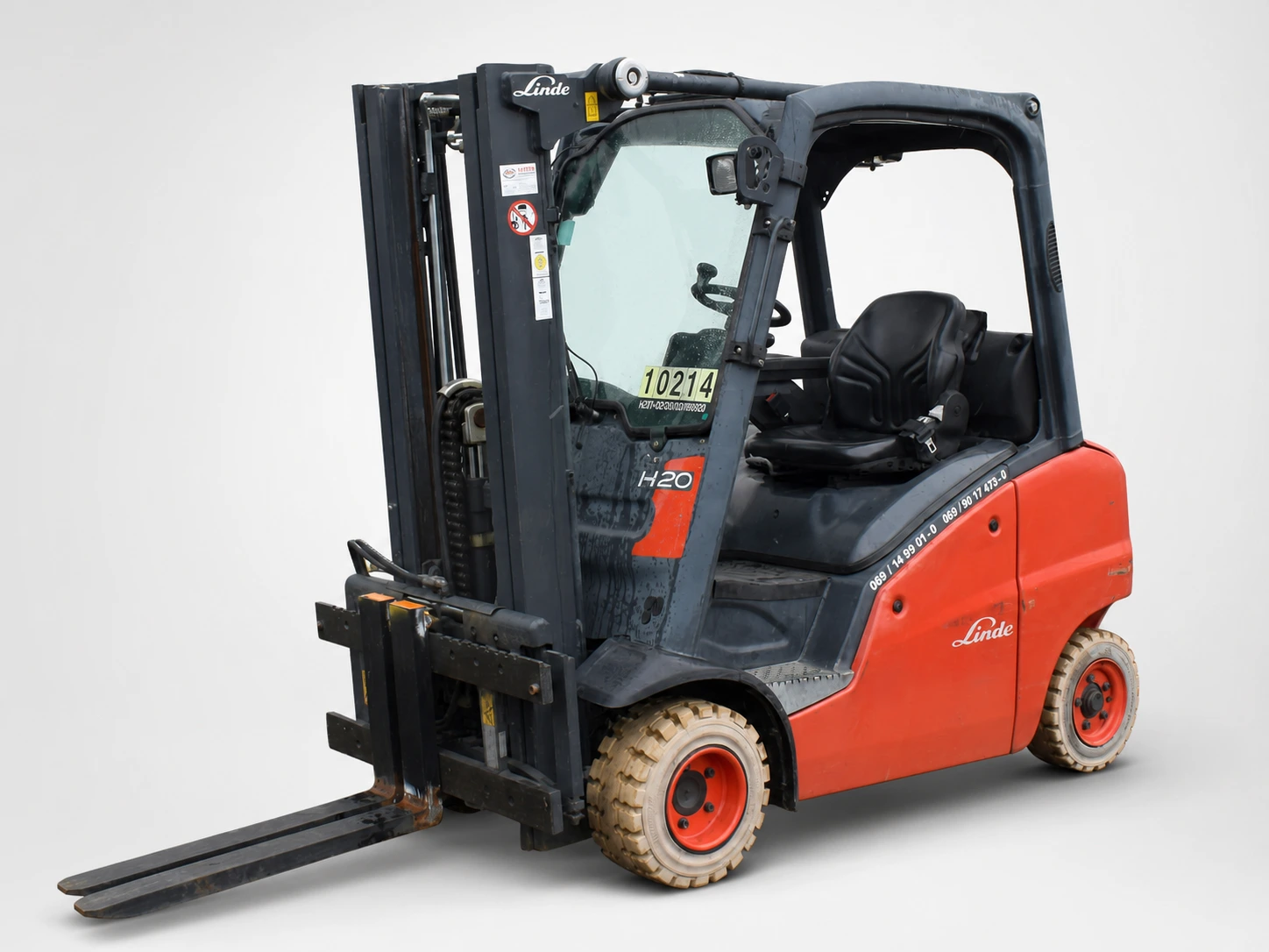 Linde H 20 T 391-00 Treibgas-Frontstapler, Baujahr 2014