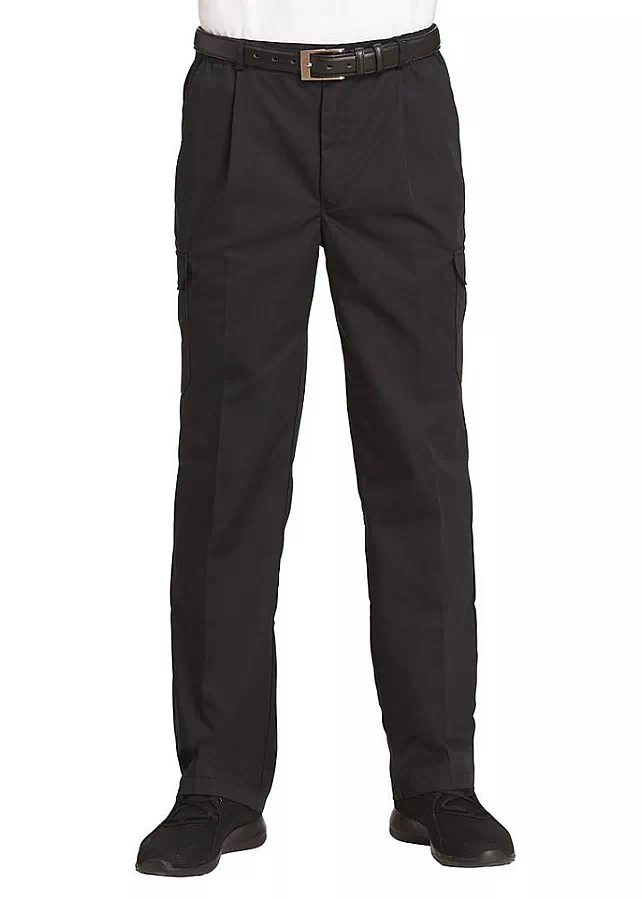 Koch- / Bäckerhose Cargo schwarz