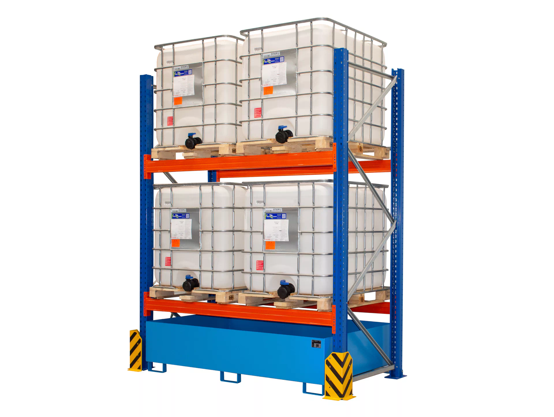 Umweltregal UR-G 2200, lackiert, Lichtblau