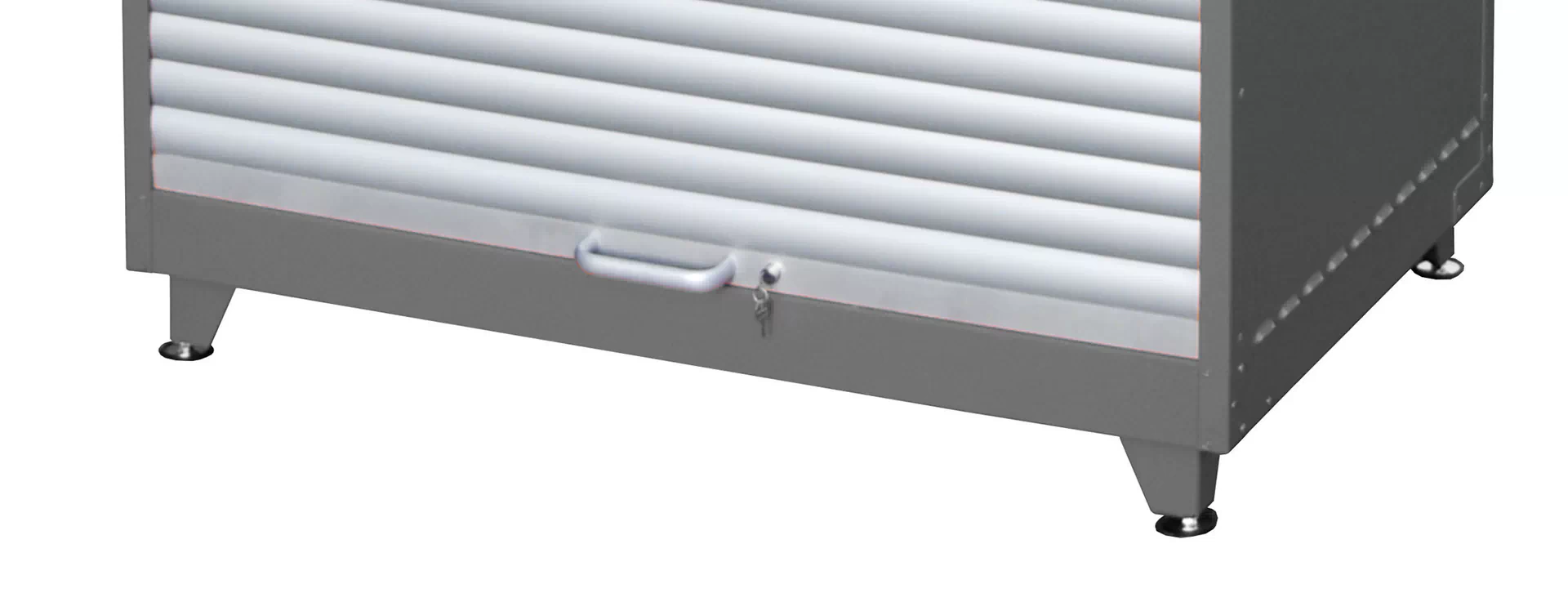 Gefahrstoff-Rollladenschrank RSG-1, lackiert, Feuerrot