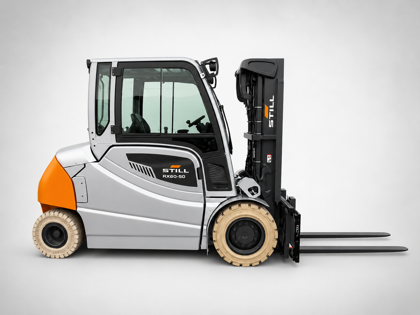 STILL RX60-50/600 Elektro-Gabelstapler | Baujahr 2022 | ca. 450 Betriebsstunden | 5.000 kg Tragkraft | Triplex-Freihub