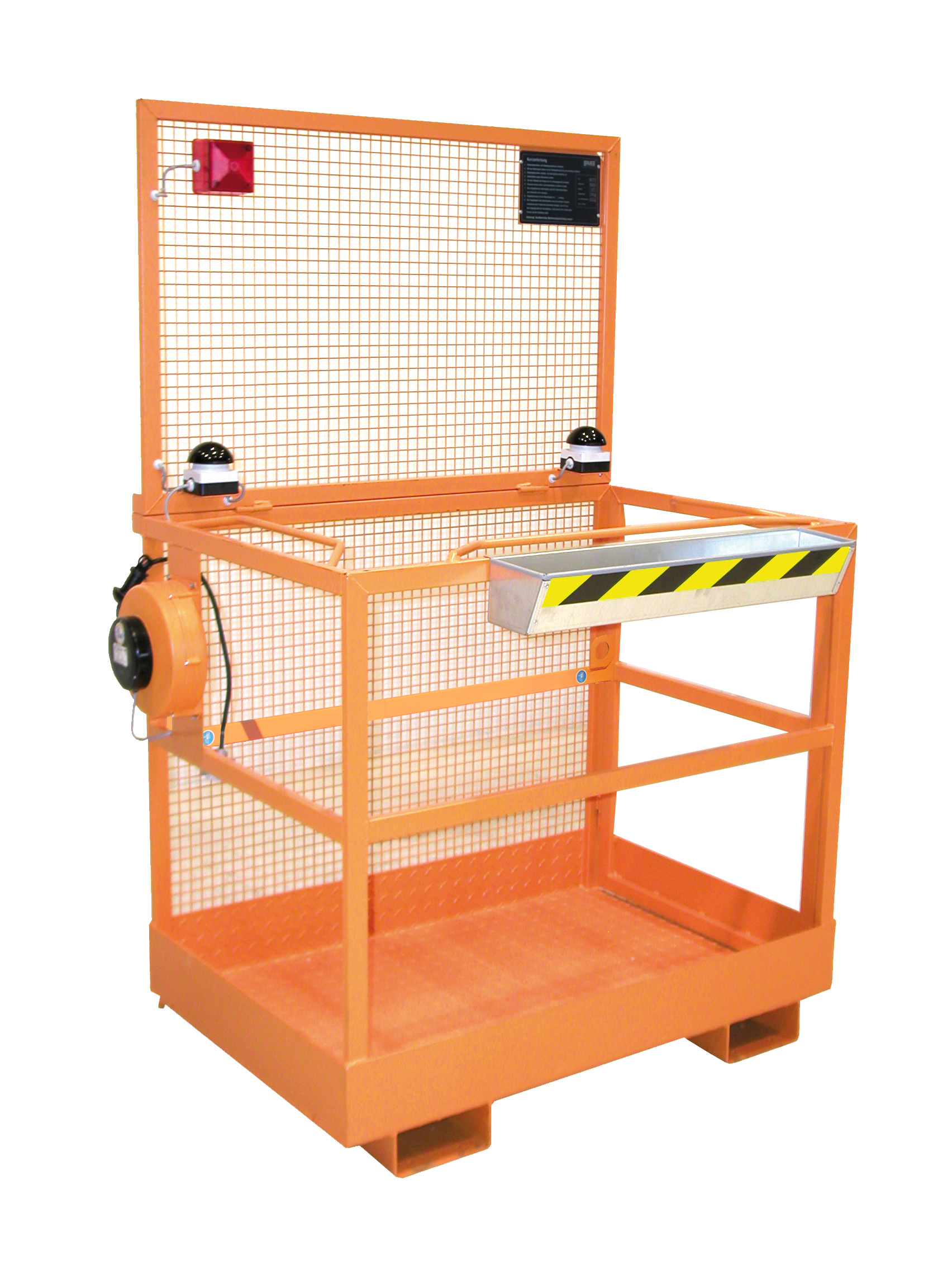 Arbeitsbühne MB-ST, lackiert, Gelborange