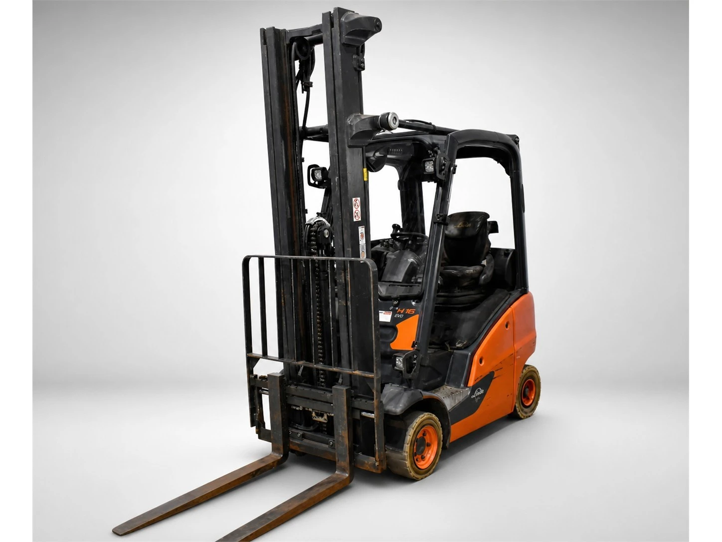 Linde H 16 T EVO 391-00 Gas-4-Rad-Frontstapler – Baujahr 2019 mit 6.126 Betriebsstunden