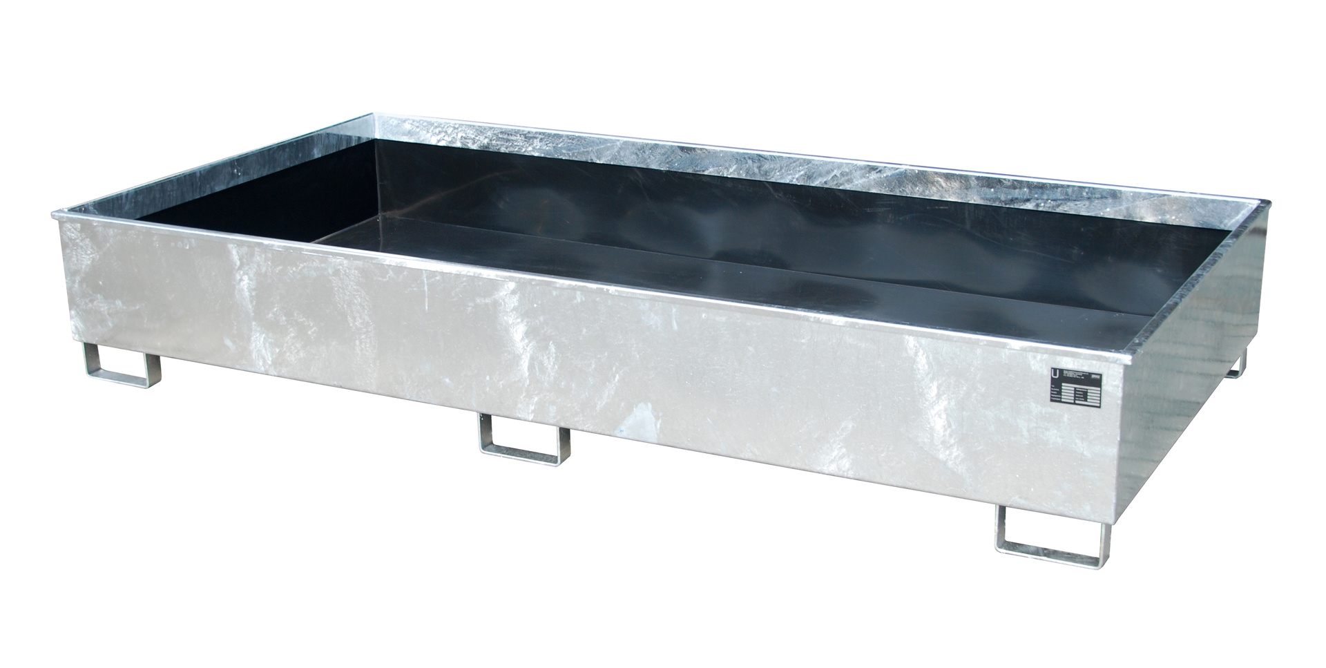 Regalwanne mit PE-Einsatz Regalwanne RW 2700-3 PE, feuerverzinkt
