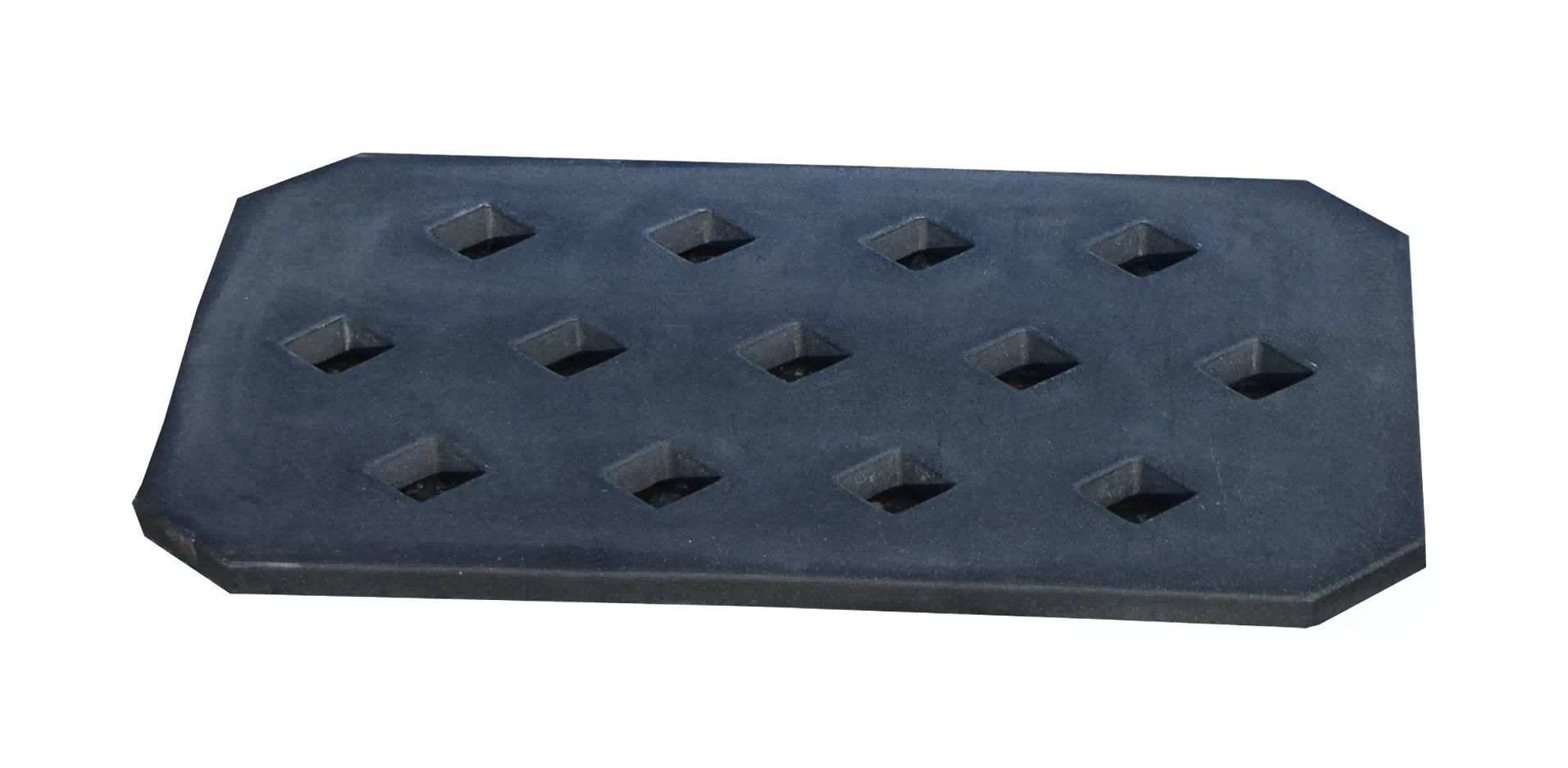 Lochrost LR-PE 20, aus robustem Polyethylen, Ausführung in schwarz