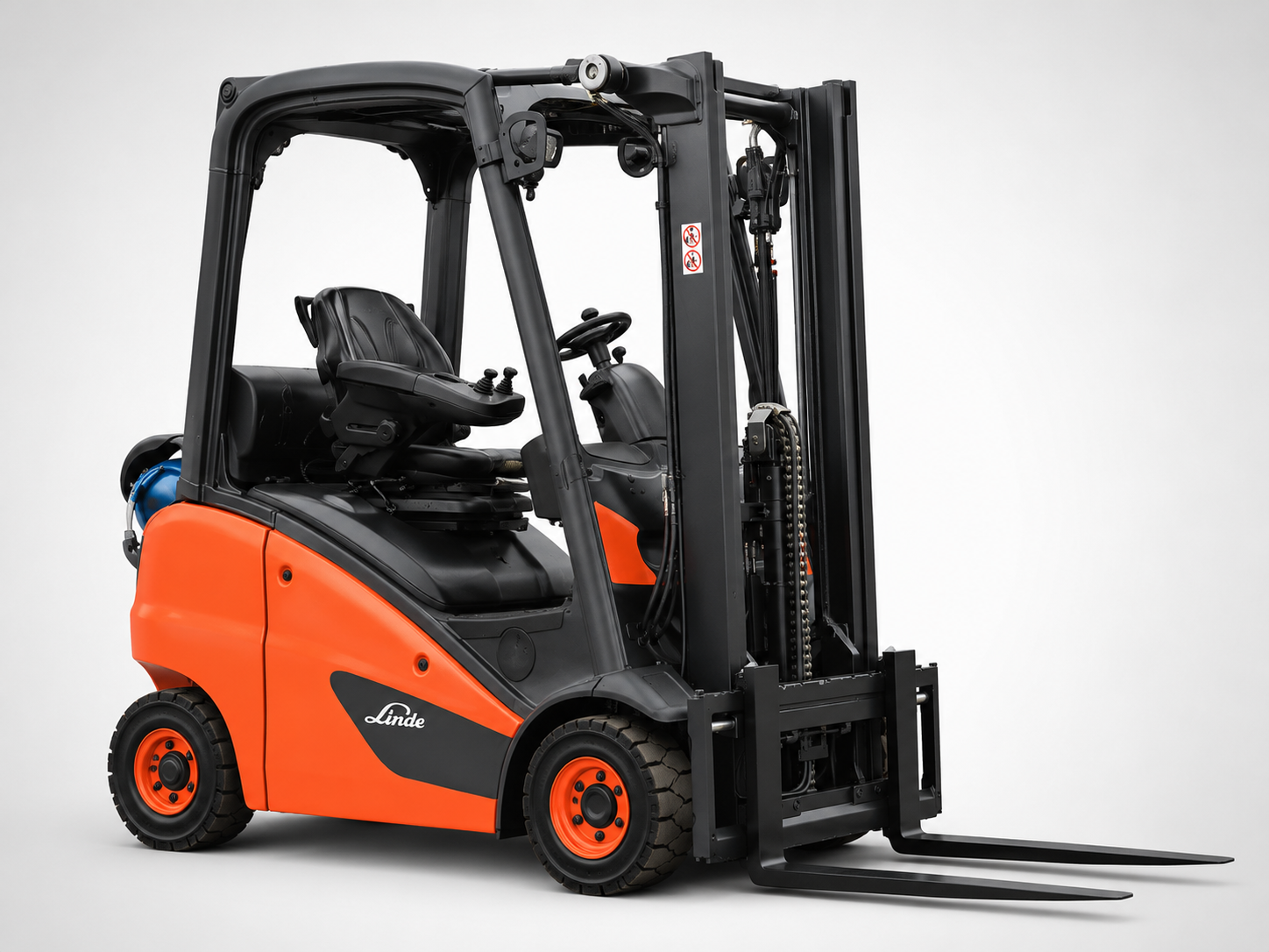 Linde H18T-01 LPG-Gabelstapler – Baujahr 2021, nur 2.897 Betriebsstunden, Duplexmast
