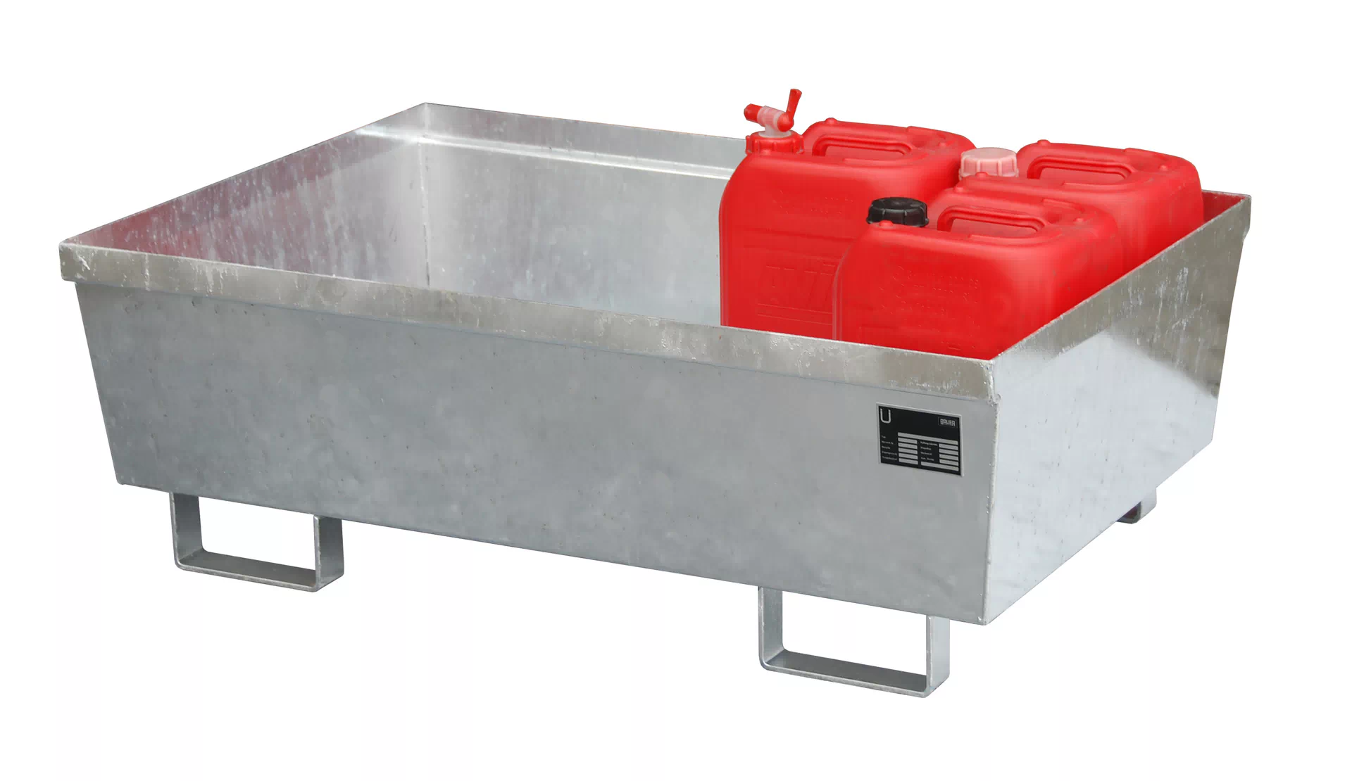 Auffangwanne AO-2, feuerverzinkt