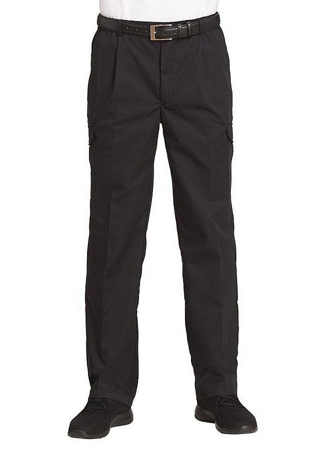 Koch- / Bäckerhose Cargo schwarz