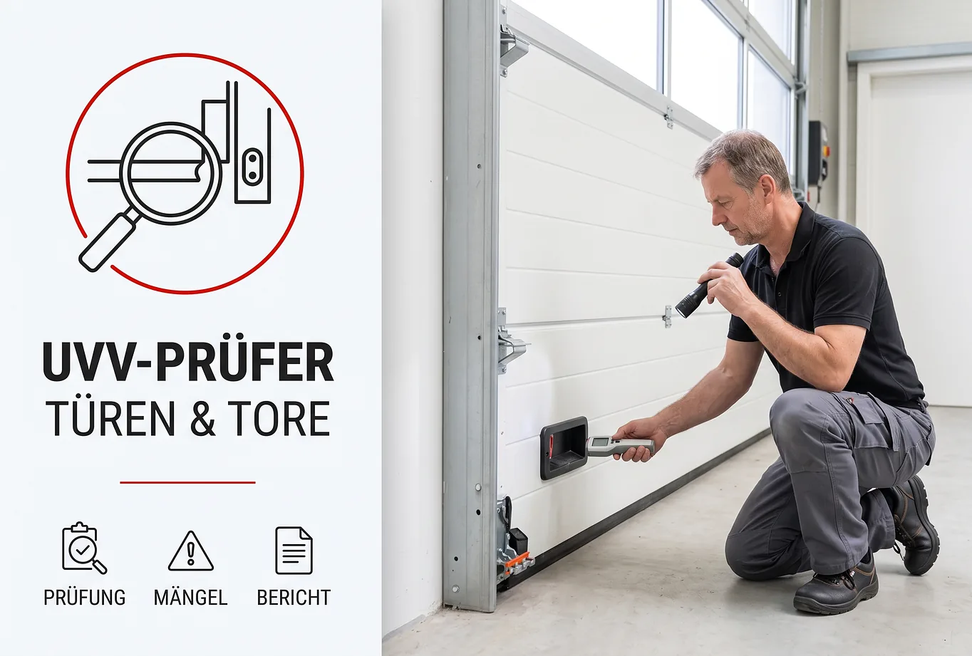 UVV-Prüfer für Türen und Tore - Schulung