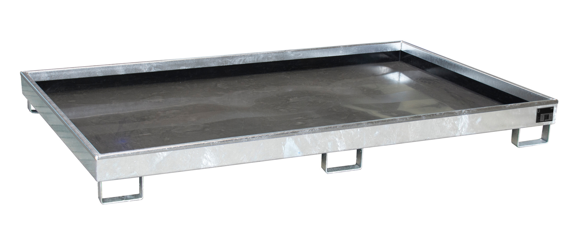 Regalwanne mit PE-Einsatz Regalwanne RW 2200-1 PE, feuerverzinkt