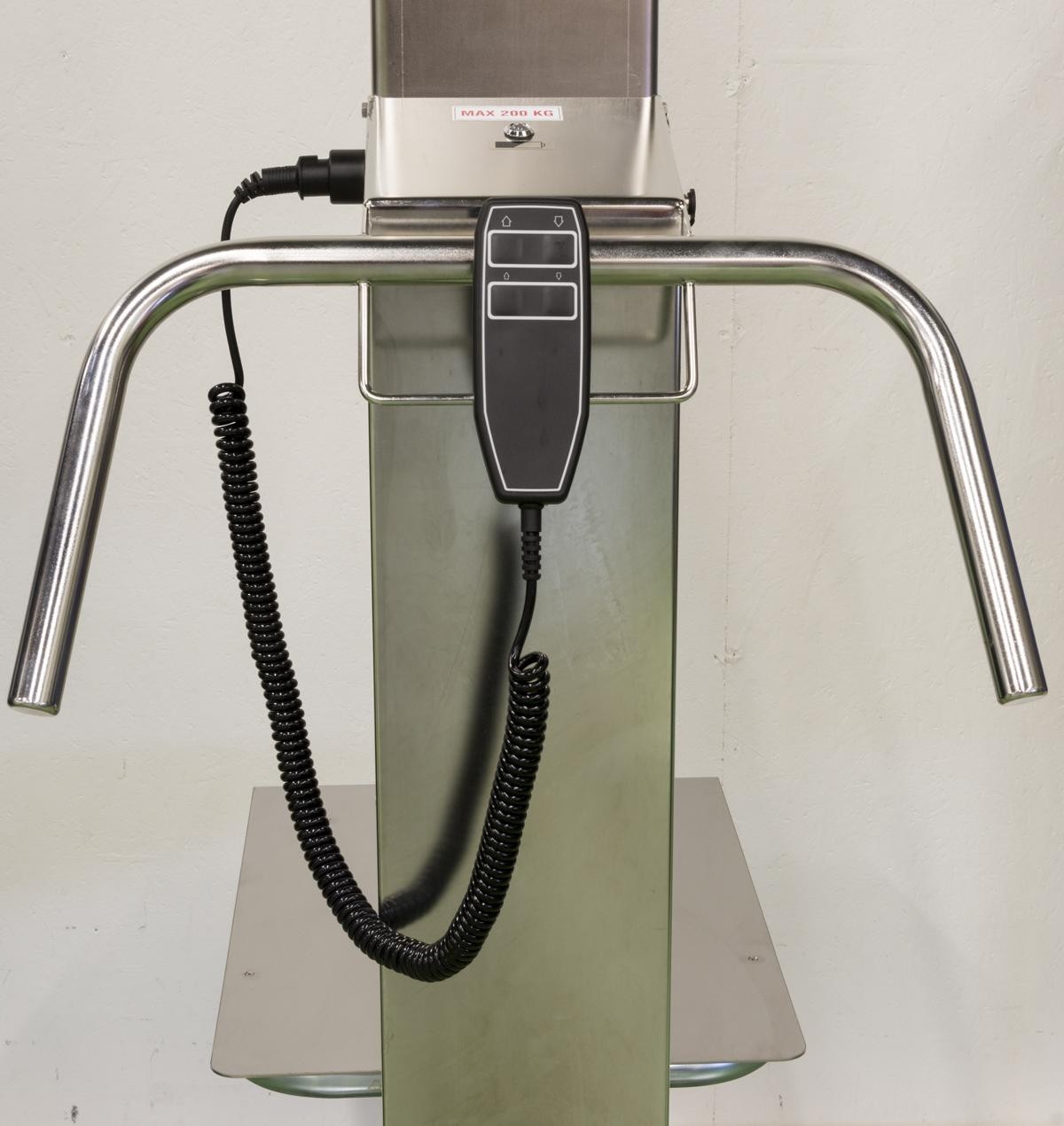 Edelstahl Elektrolifter 200 SS Bedienung