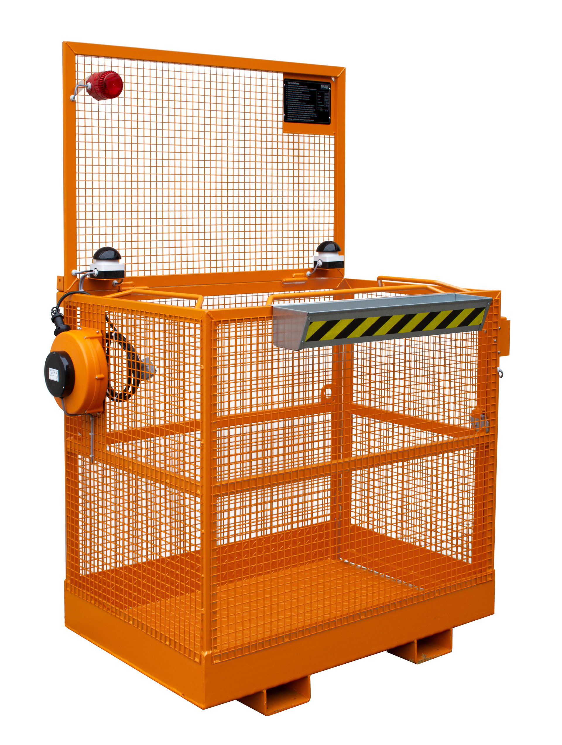 Arbeitsbühne MB-ST/T, lackiert, Gelborange