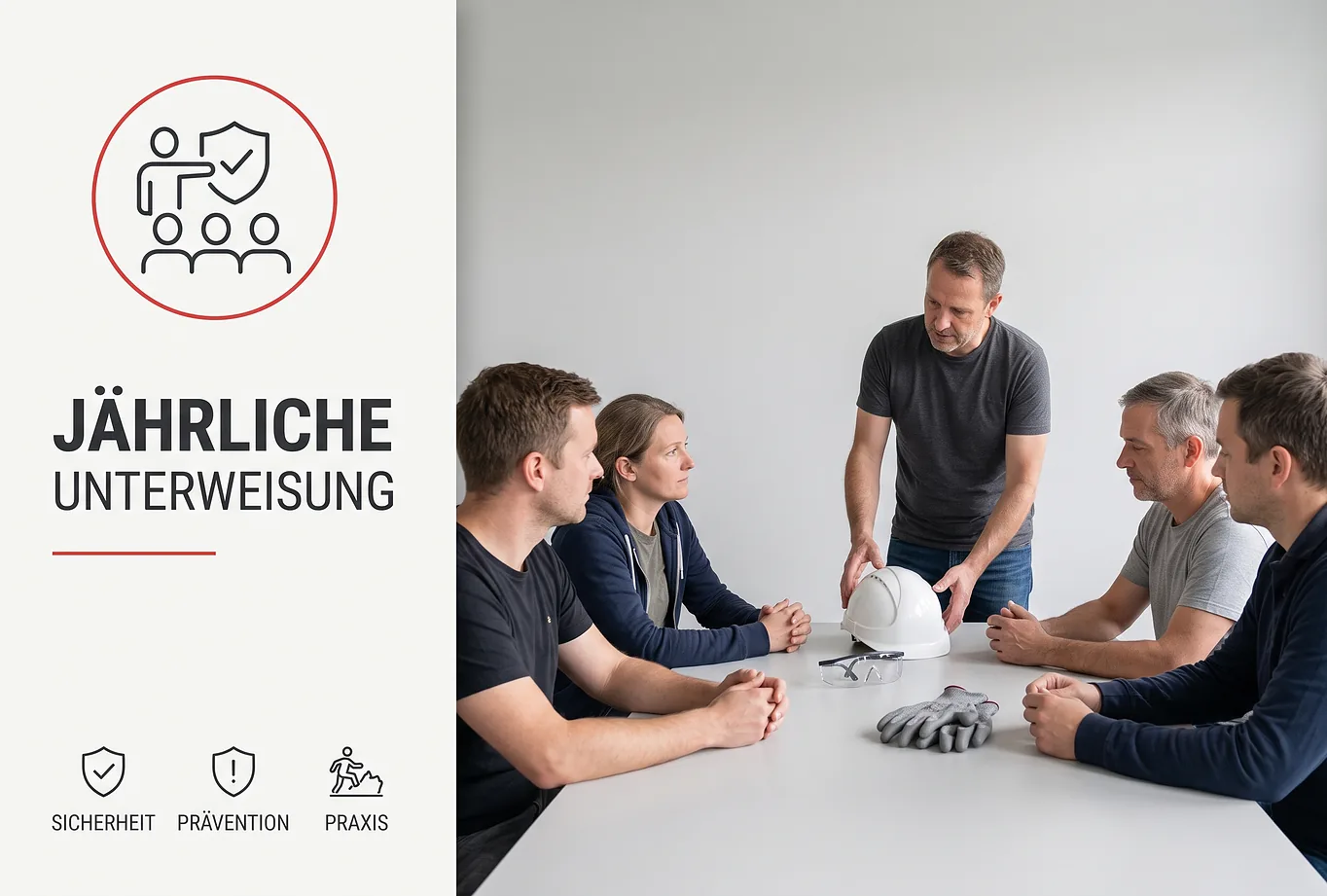 Jährliche Sicherheitsunterweisung - Schulung