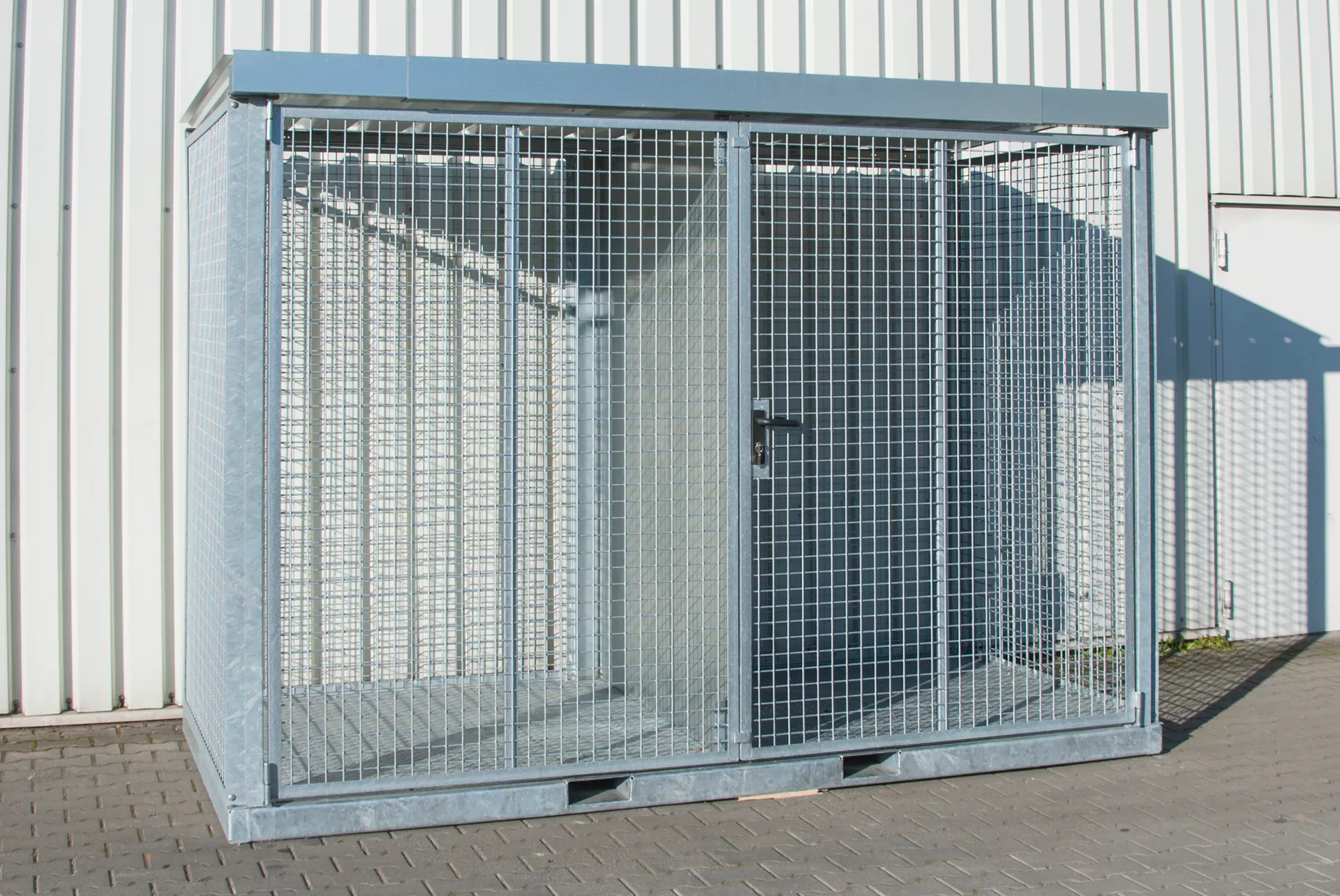 Gasflaschen-Container GFC-E/T M4, feuerverzinkt
