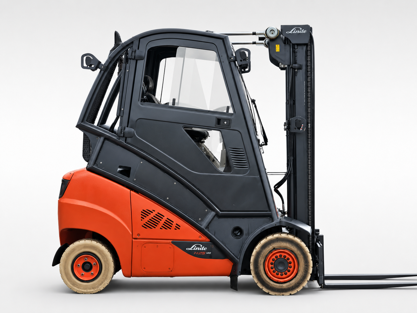 Linde H25D-02/600 Diesel-Gabelstapler – Baujahr 2018, Vollkabine und 2.500 kg Tragkraft