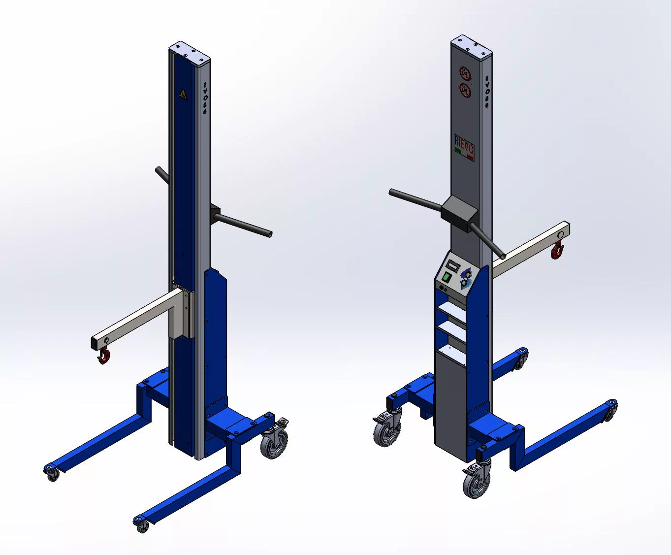 Hebelift EVO80M - Lasthaken L 480mm  - H1536