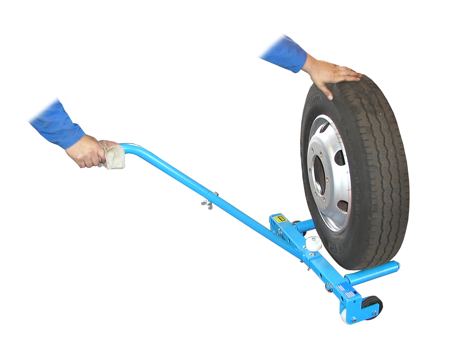 Radmontierer RM, lackiert, Lichtblau