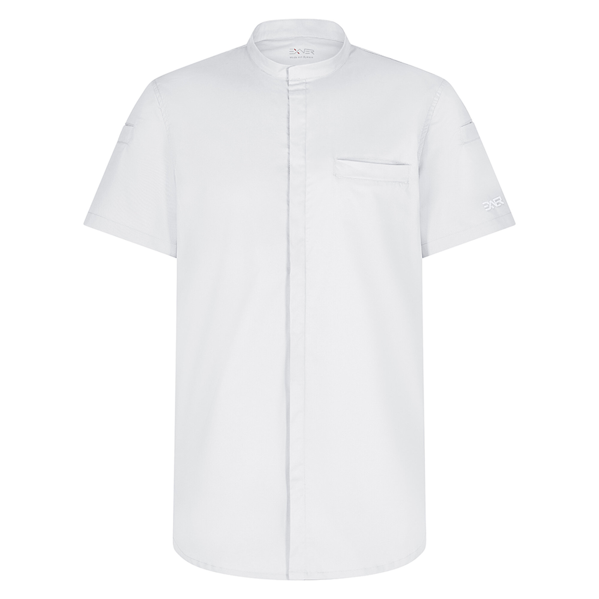 Funktionshemd / Kochjacke ½ stretch slimfit unisex