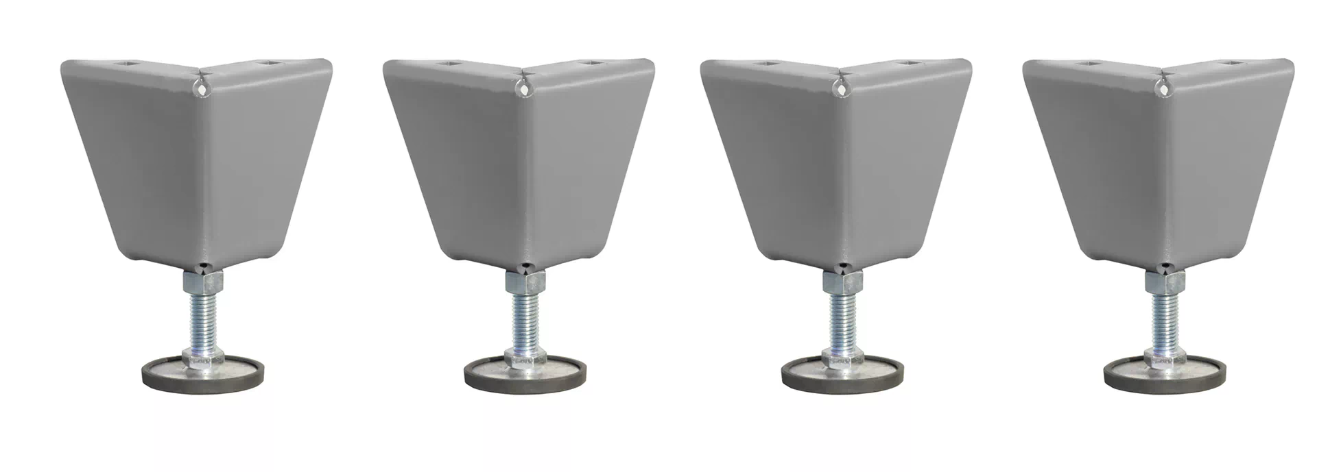Höhenverstellbare Füße (Set, 4 Stück)