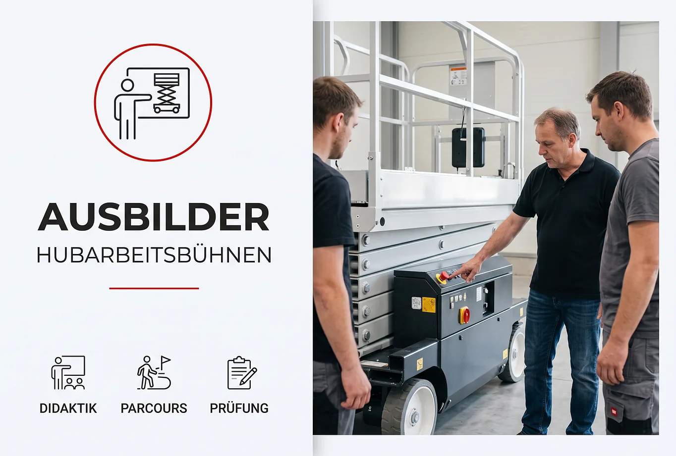 Ausbilder für Hubarbeitsbühnen - Schulung