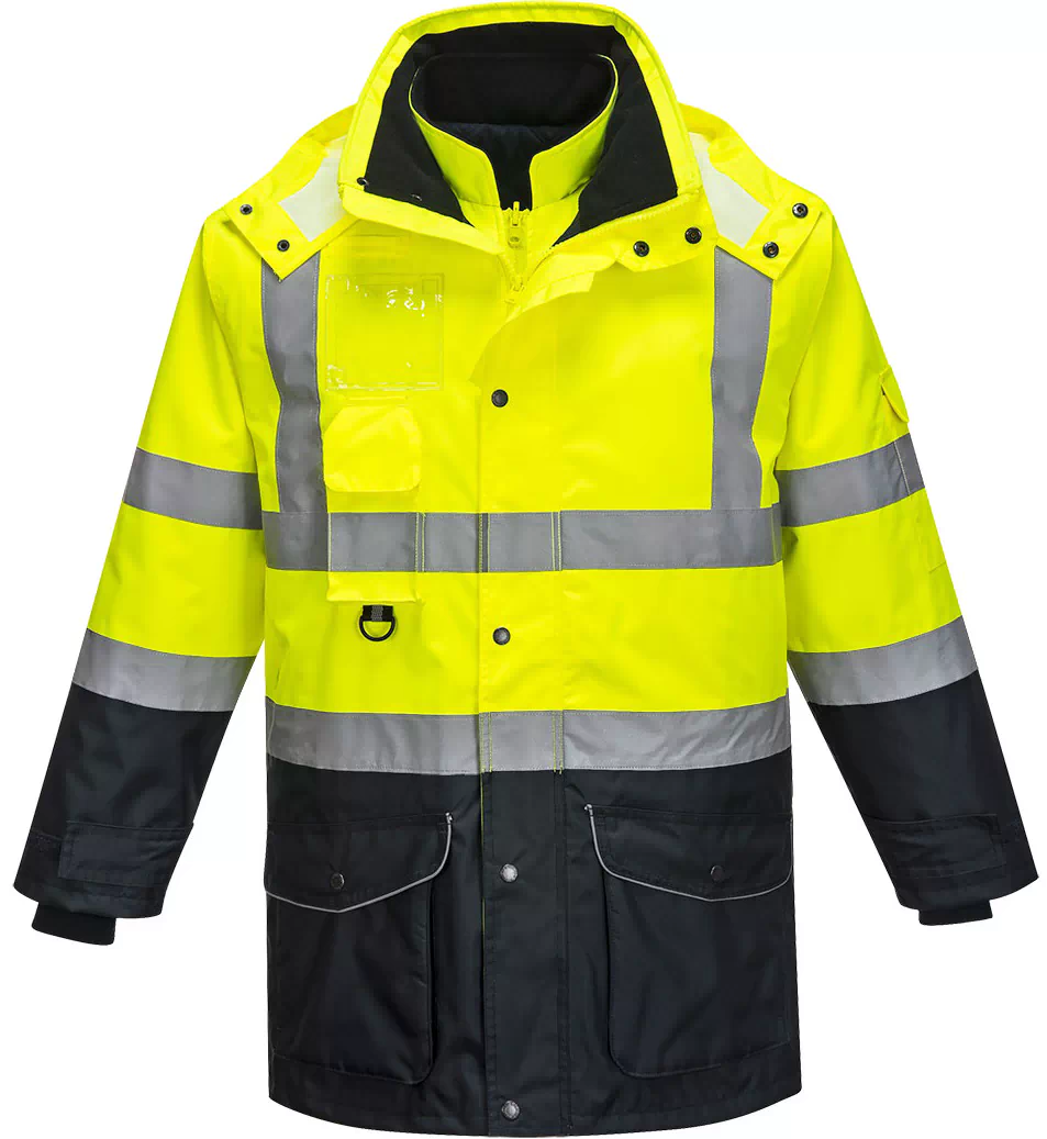 Funktionsparka 7in1 Hi-Vis