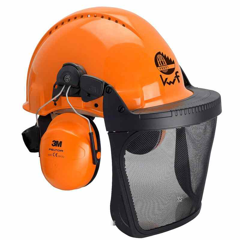 Forsthelm KWF komplett - orange