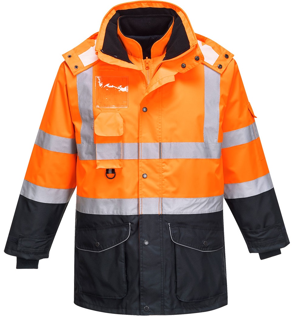 Funktionsparka 7in1 Hi-Vis