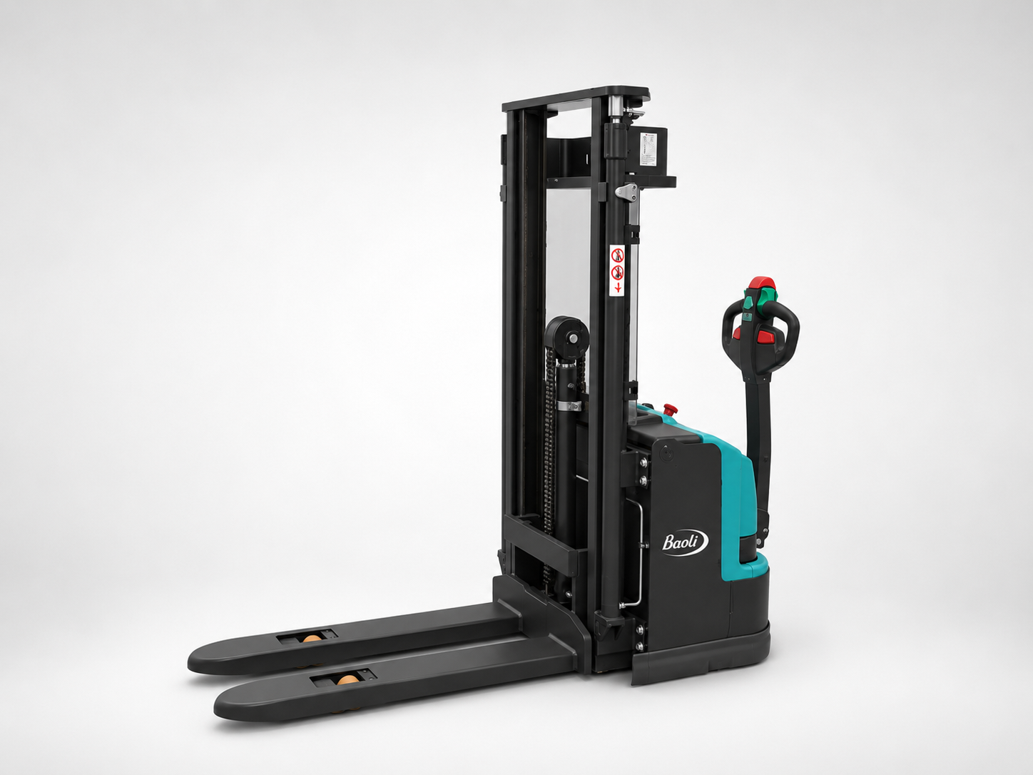 Baoli ES12-N03 Hochhubwagen | 1.200 kg Tragkraft | Baujahr 2022 | ca. 4 Betriebsstunden | Hubhöhe 3.530 mm