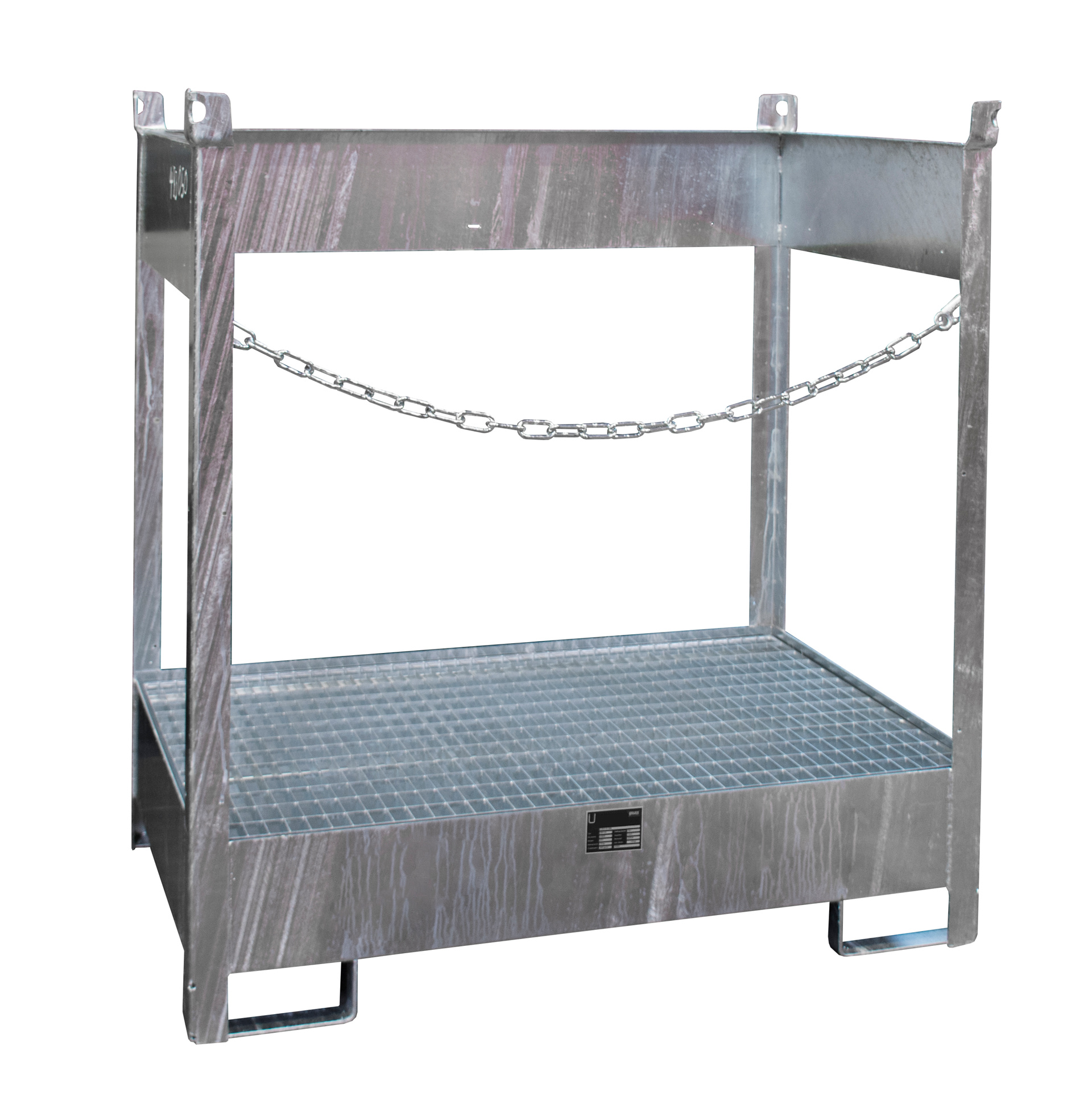 Fass-Stapelpalette FSP-2, feuerverzinkt