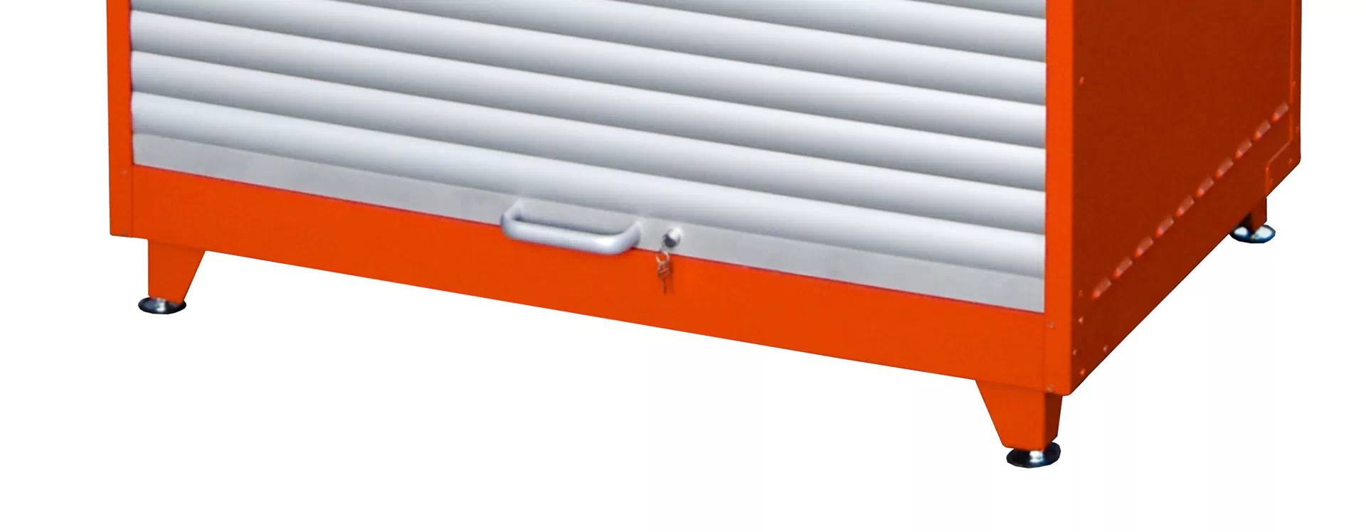 Gefahrstoff-Rollladenschrank RSG-1, lackiert, Feuerrot