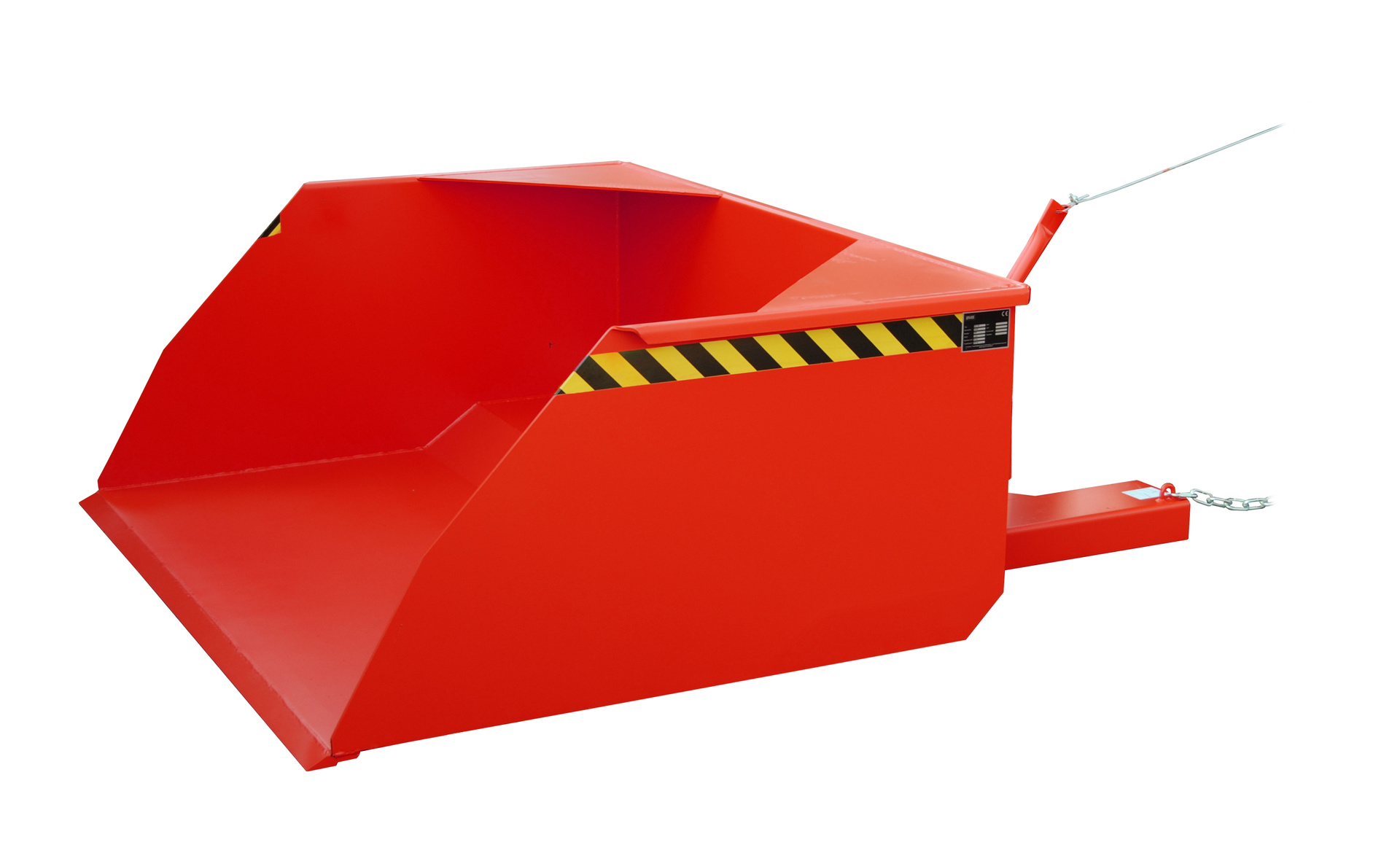 Schaufel BSE 100, lackiert, Feuerrot