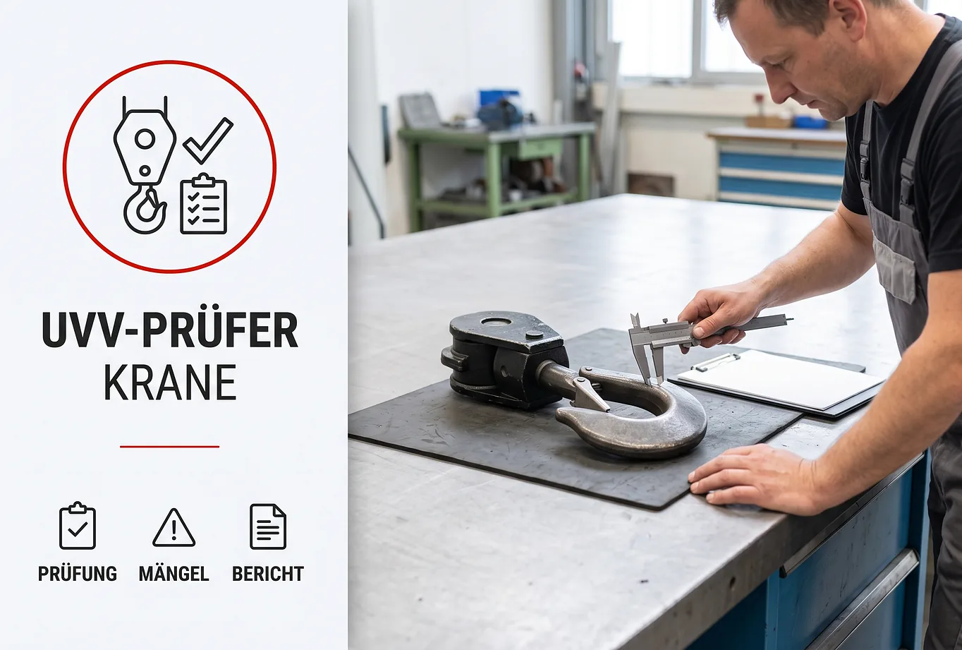 UVV-Prüfer für Krane - Schulung