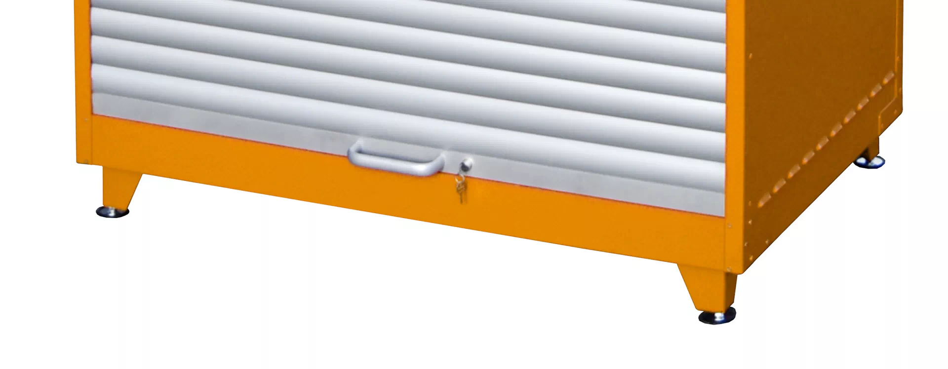 Gefahrstoff-Rollladenschrank RSG-1, lackiert, Feuerrot