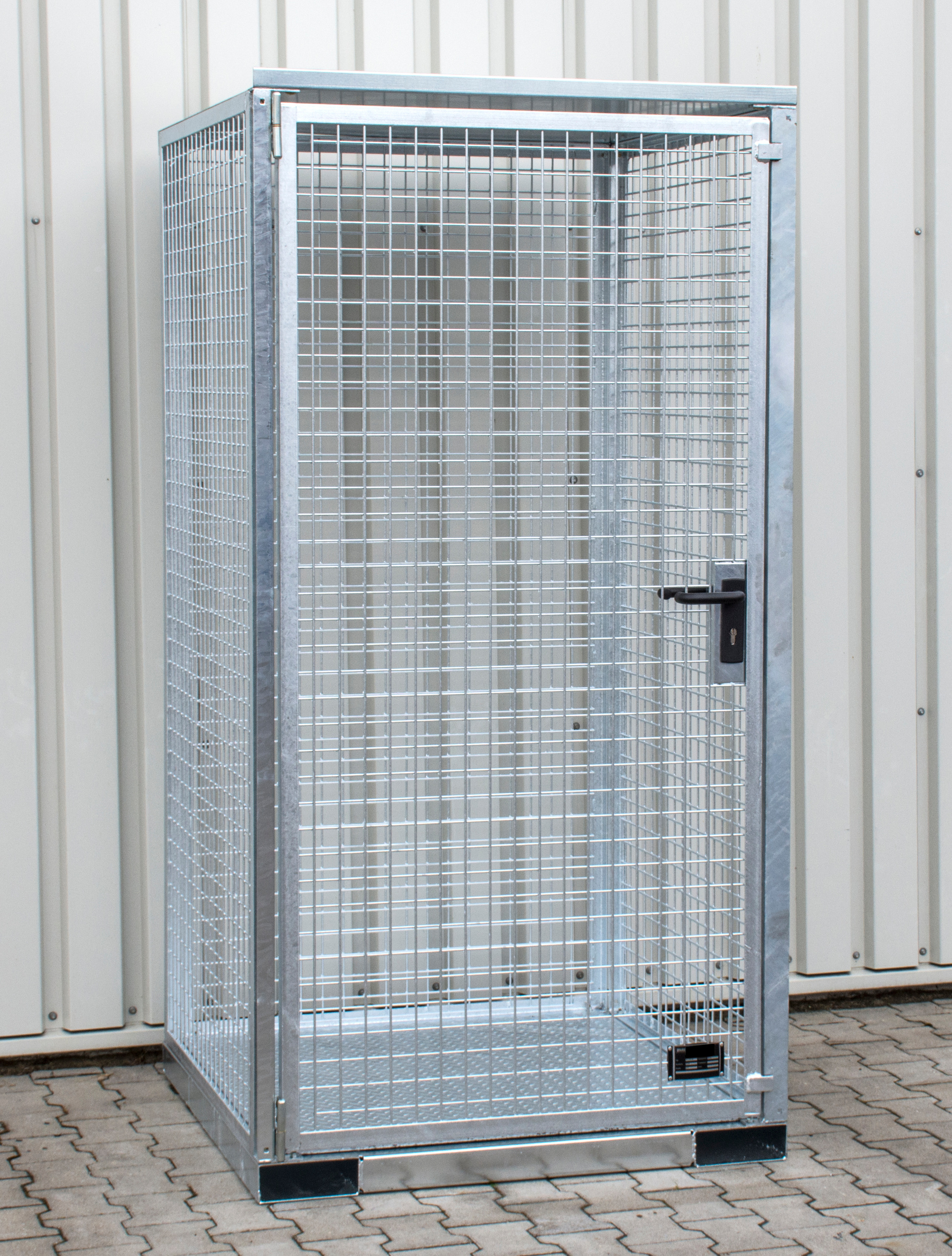 Gasflaschen-Container GFC-E/T M0, feuerverzinkt