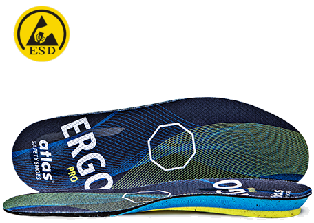 Atlas ERGO Pro Einlegesohle - ESD