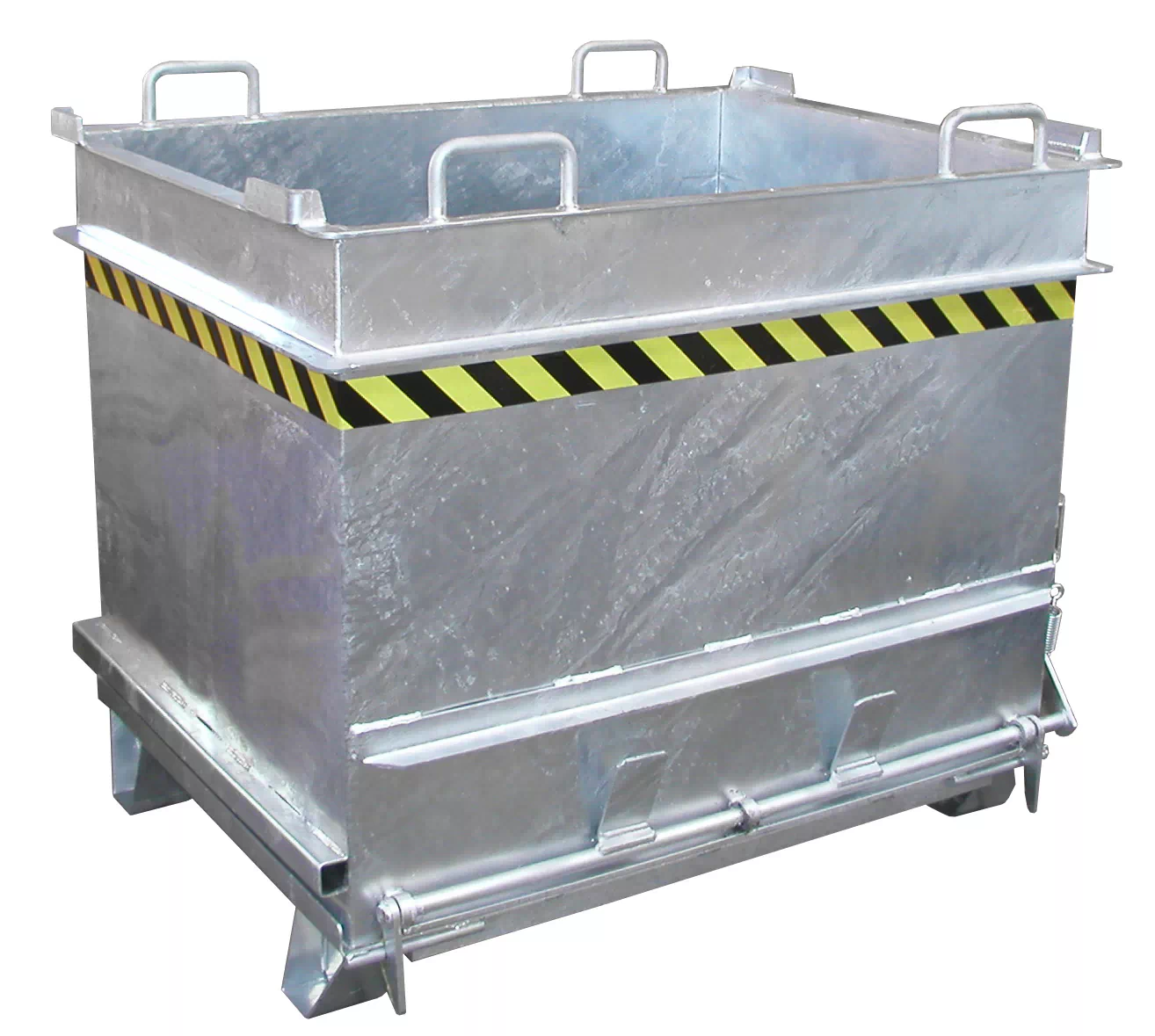 Baustoffcontainer BC 1000 (Steinklammer-Entriegelung), feuerverzinkt