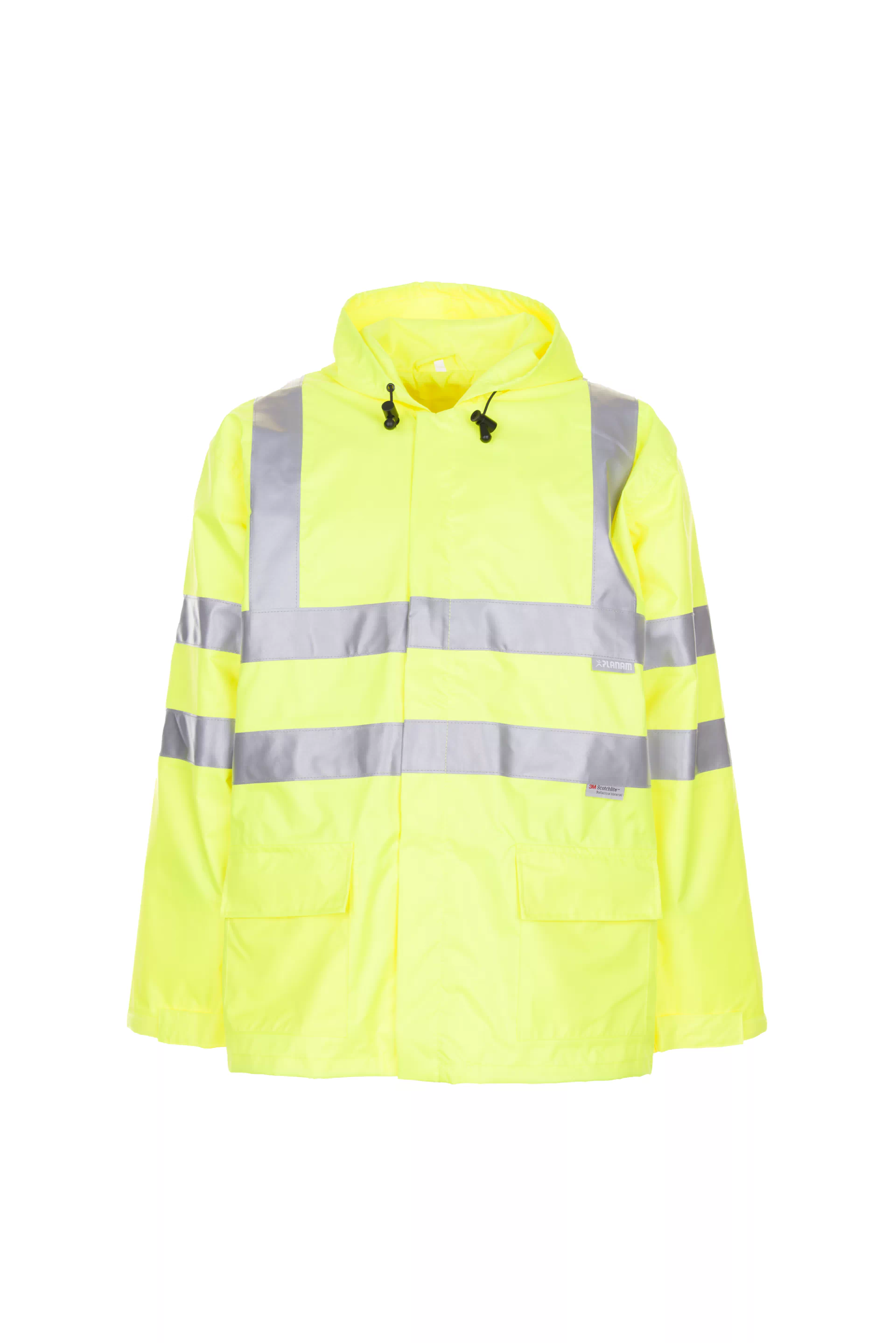 Regen-Jacke uni - gelb
