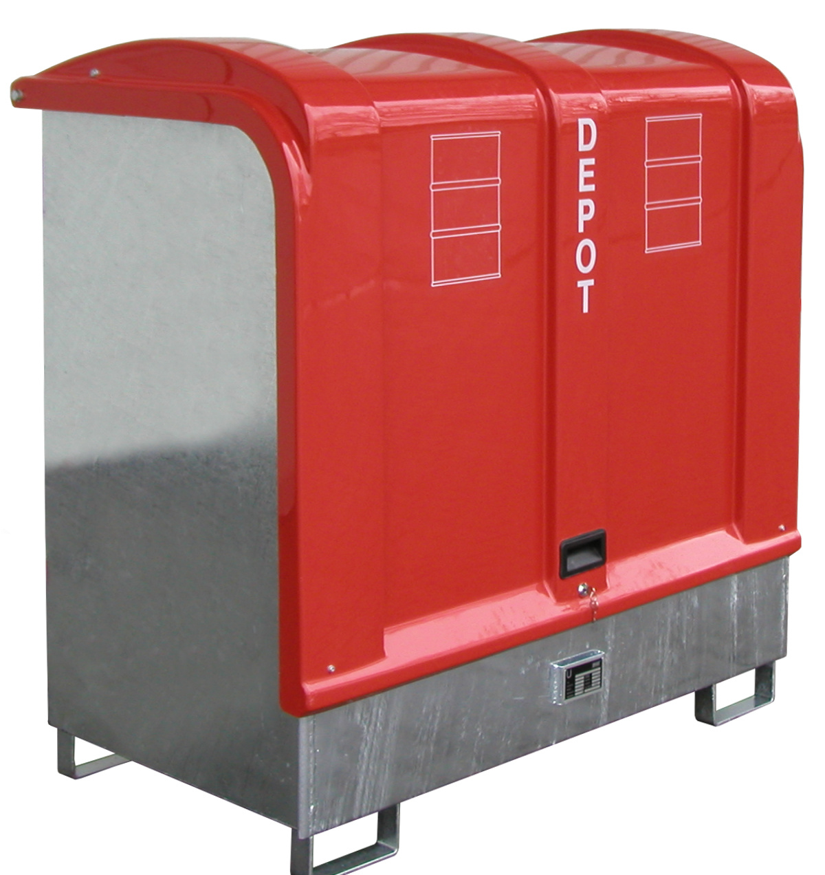 Gefahrstoff-Depot GD-B, feuerverzinkt
