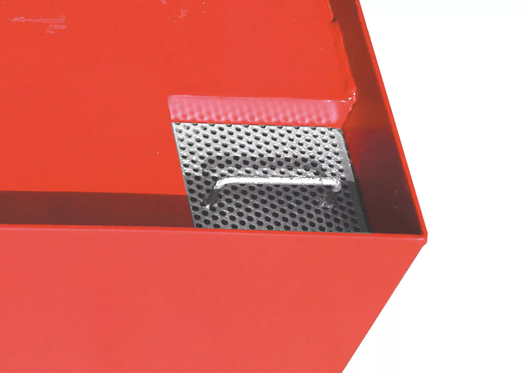 Containerwanne CW 1, lackiert, Feuerrot