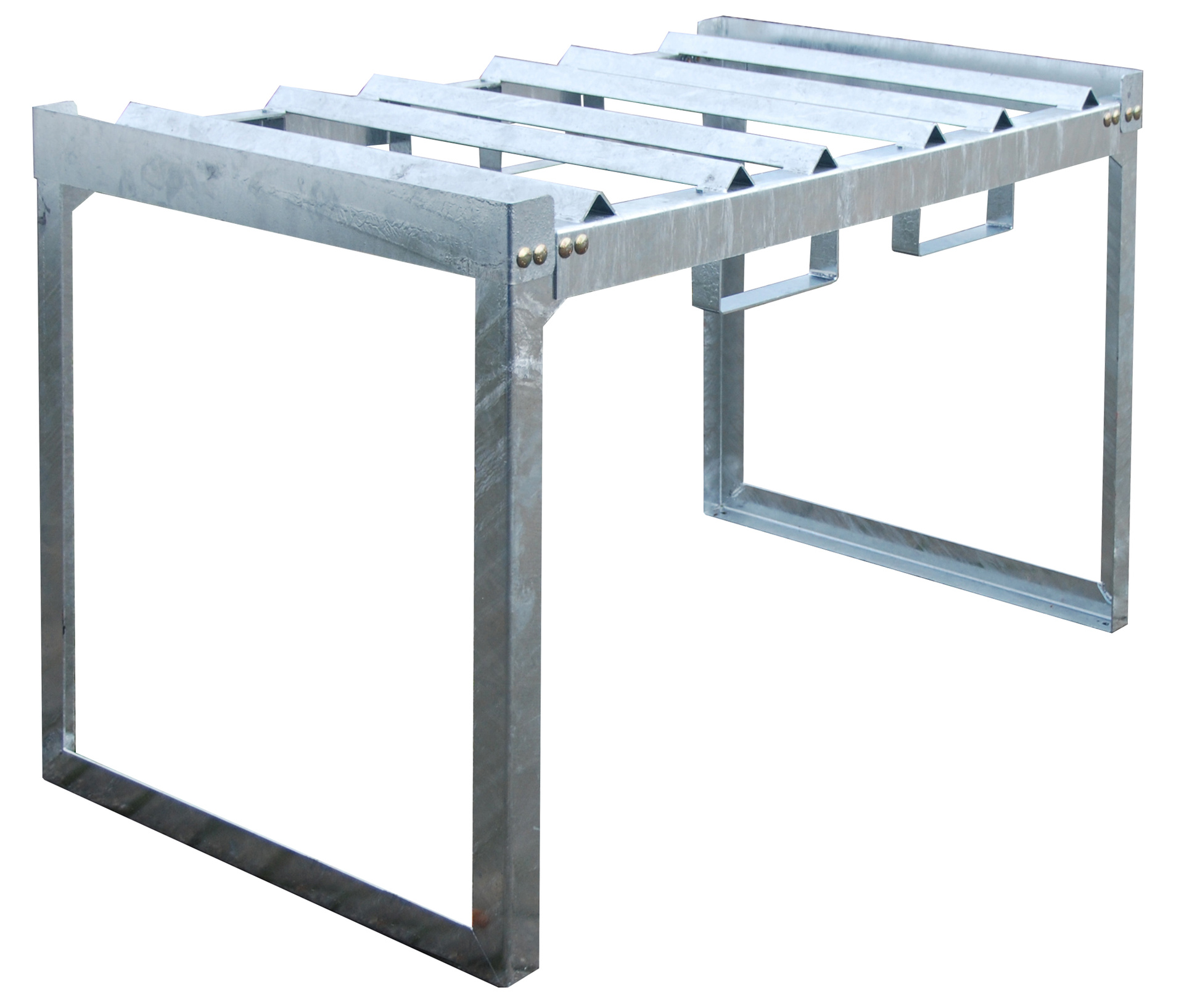 Fass- und Kleingebinderegal FRE-3/M, feuerverzinkt