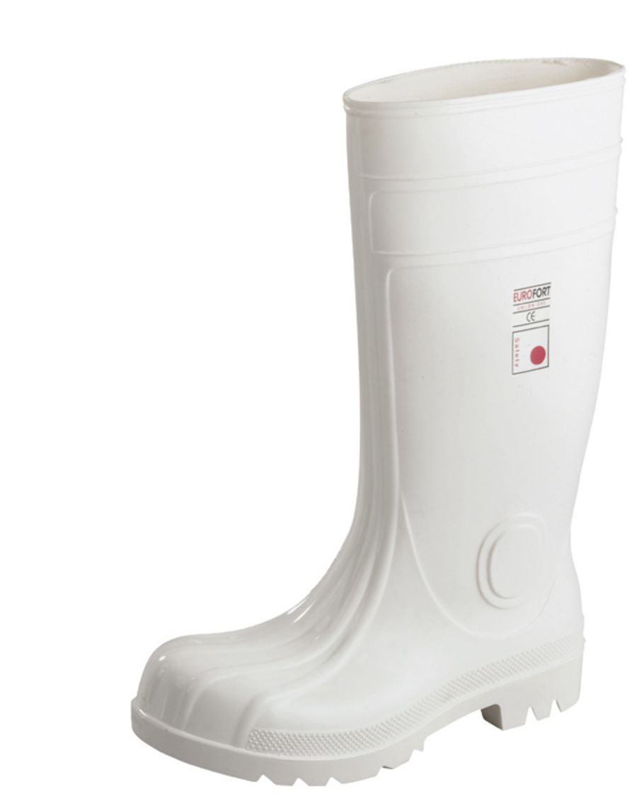 PVC/Nitril-Stiefel S4 - weiß